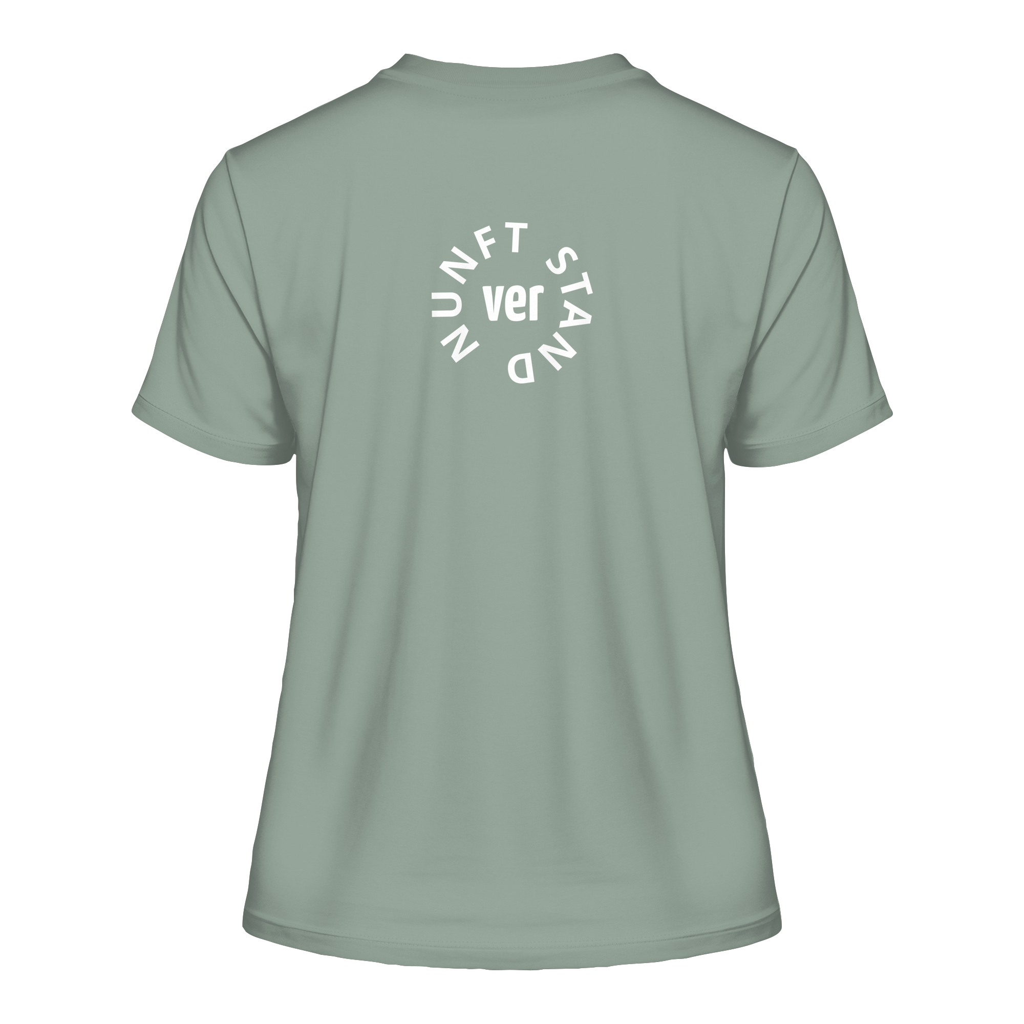 WHITE BACK (K4) - Fitted Ladies Organic Shirt