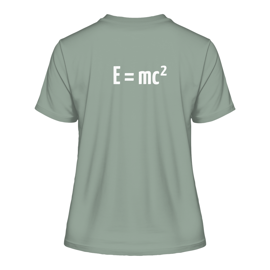 WHITE BACK (K3) - Fitted Ladies Organic Shirt