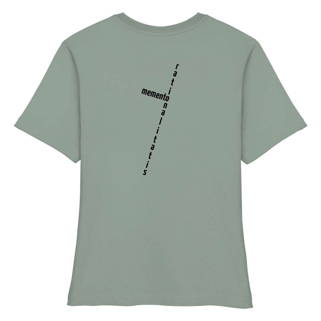 BLACK BACK (K2) - Fitted Ladies Organic Shirt