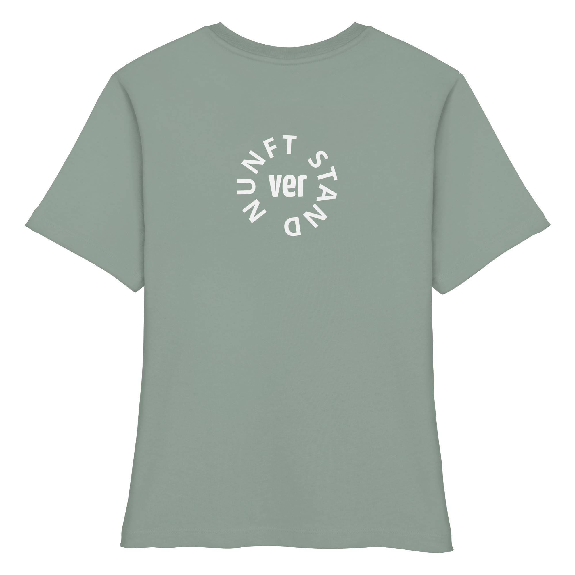 WHITE BACK (K4) - Fitted Ladies Organic Shirt