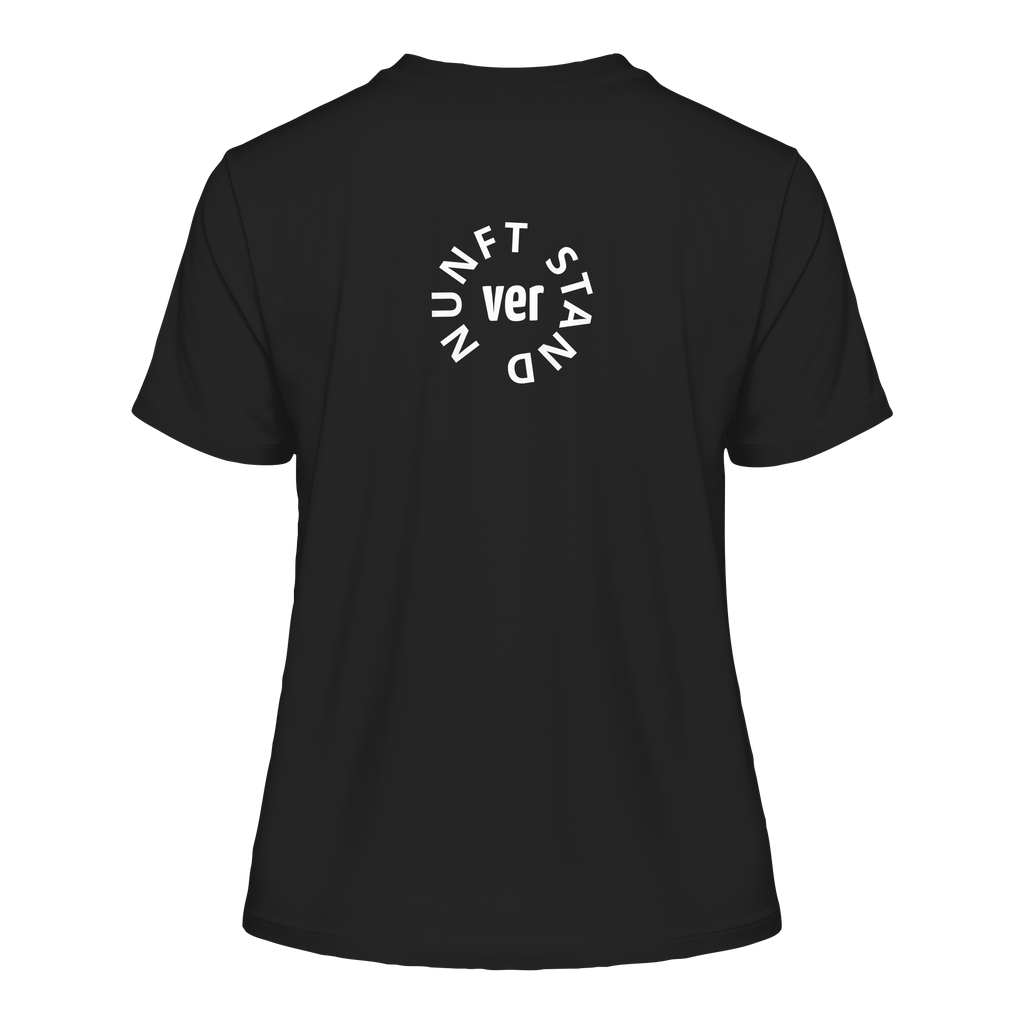WHITE BACK (K4) - Fitted Ladies Organic Shirt