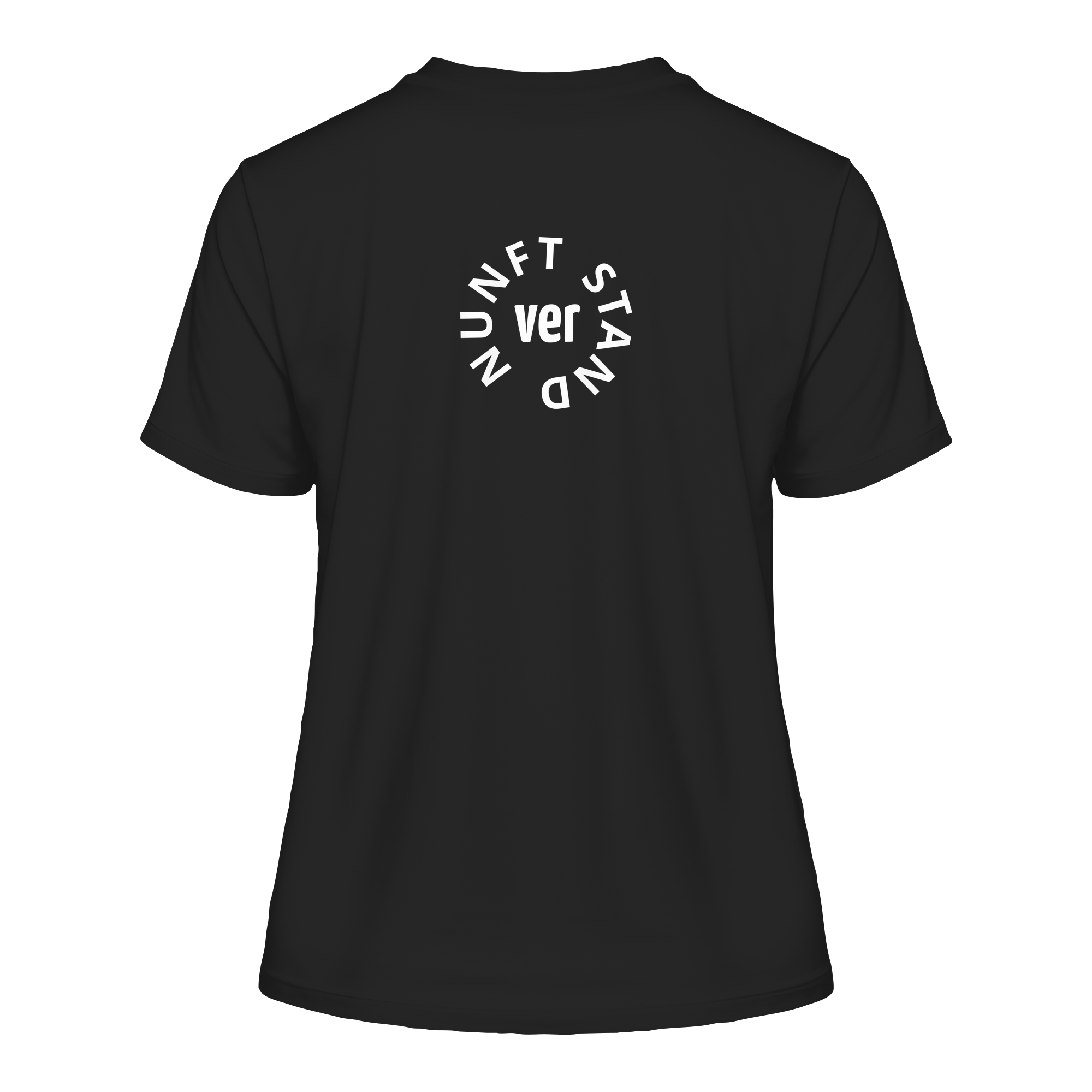WHITE BACK (K4) - Fitted Ladies Organic Shirt