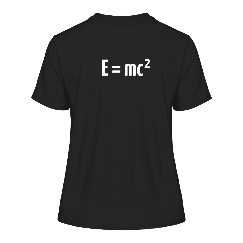 WHITE BACK (K3) - Fitted Ladies Organic Shirt