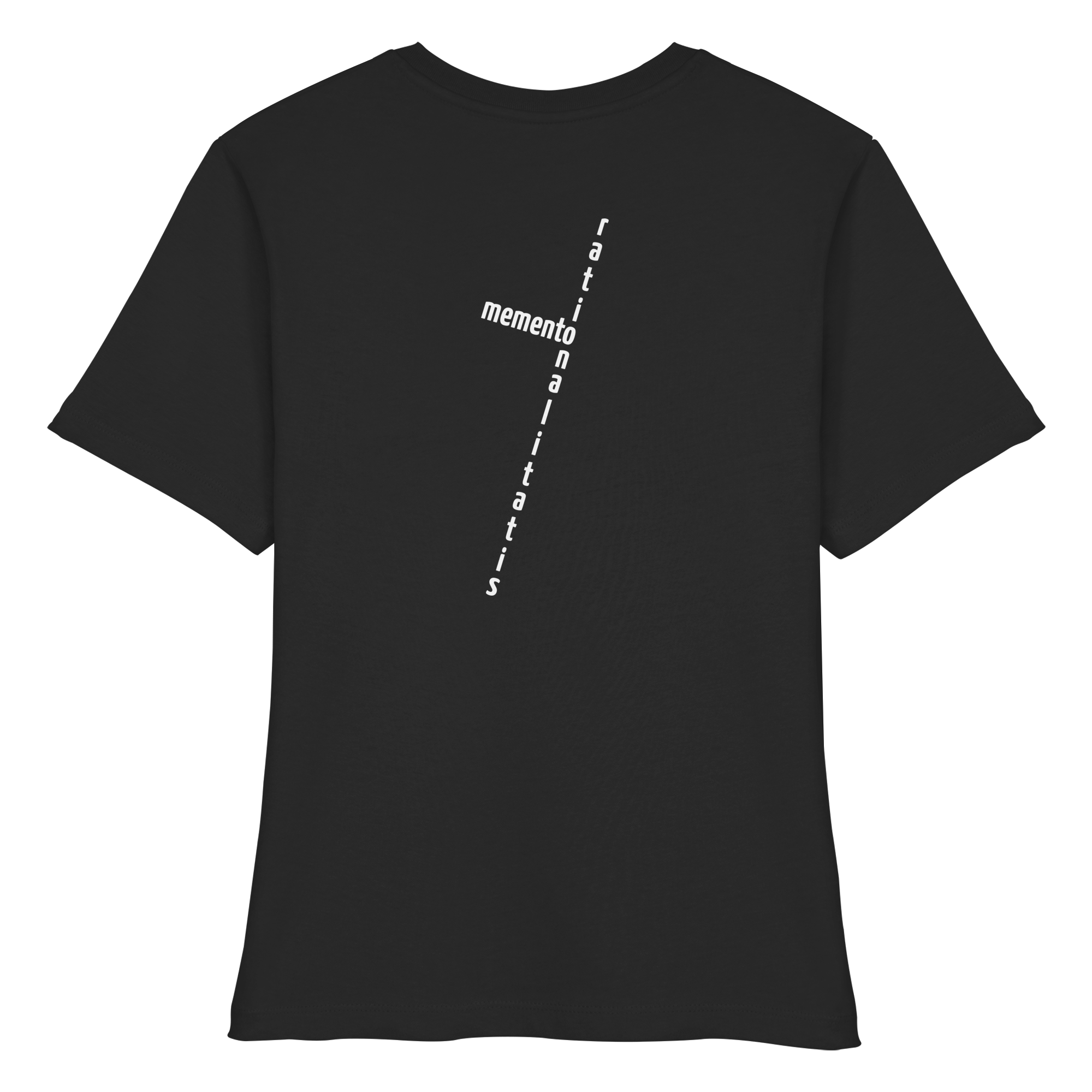 WHITE BACK (K2) - Fitted Ladies Organic Shirt