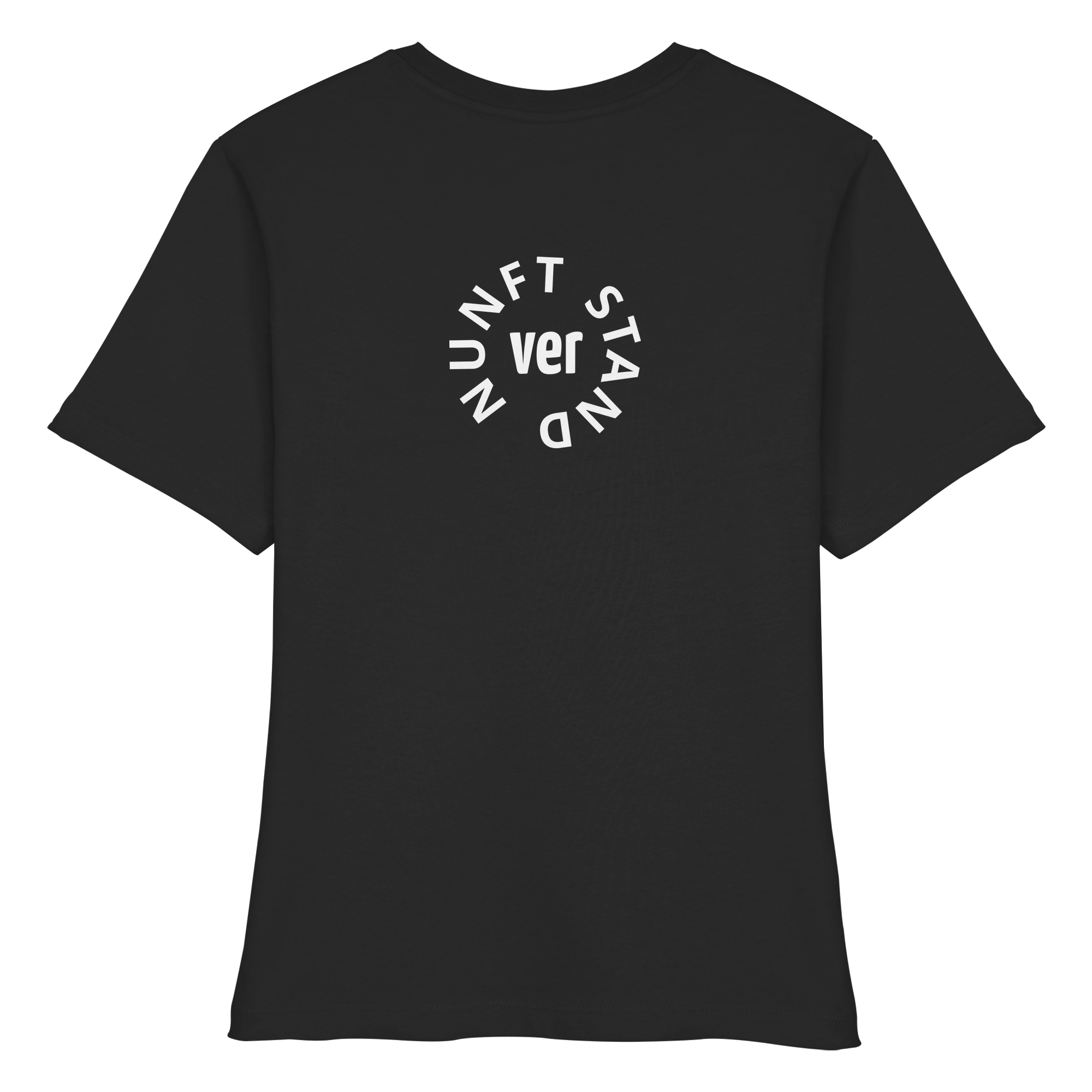 WHITE BACK (K4) - Fitted Ladies Organic Shirt