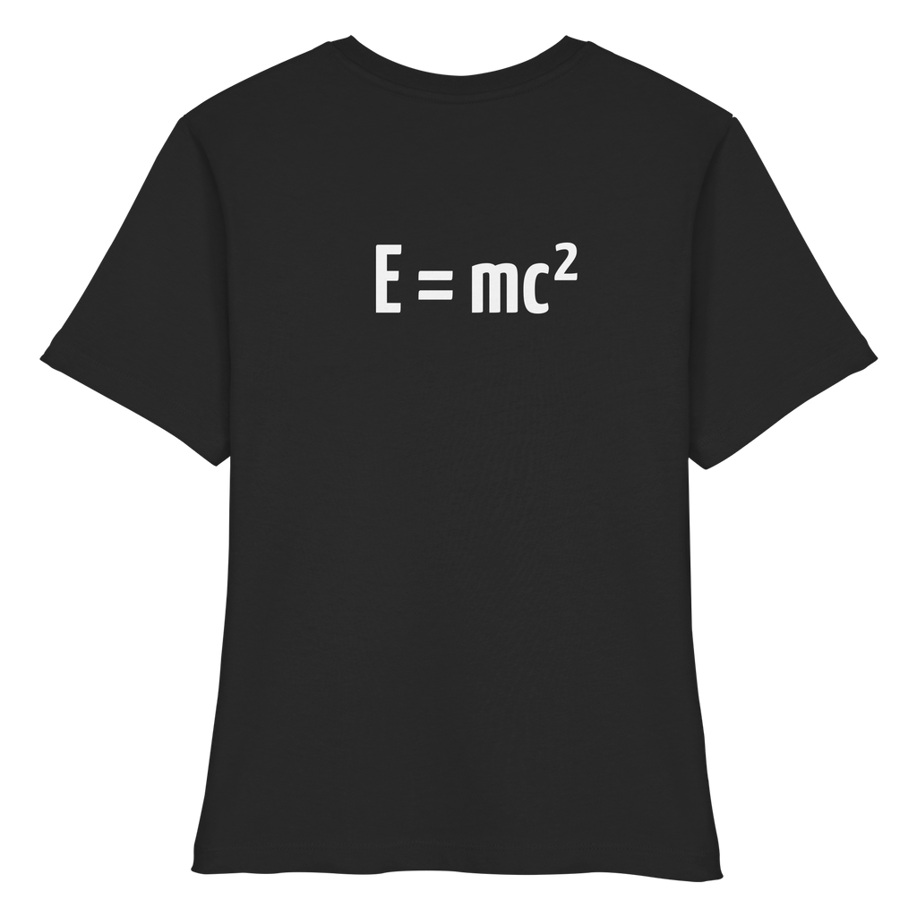 WHITE BACK (K3) - Fitted Ladies Organic Shirt