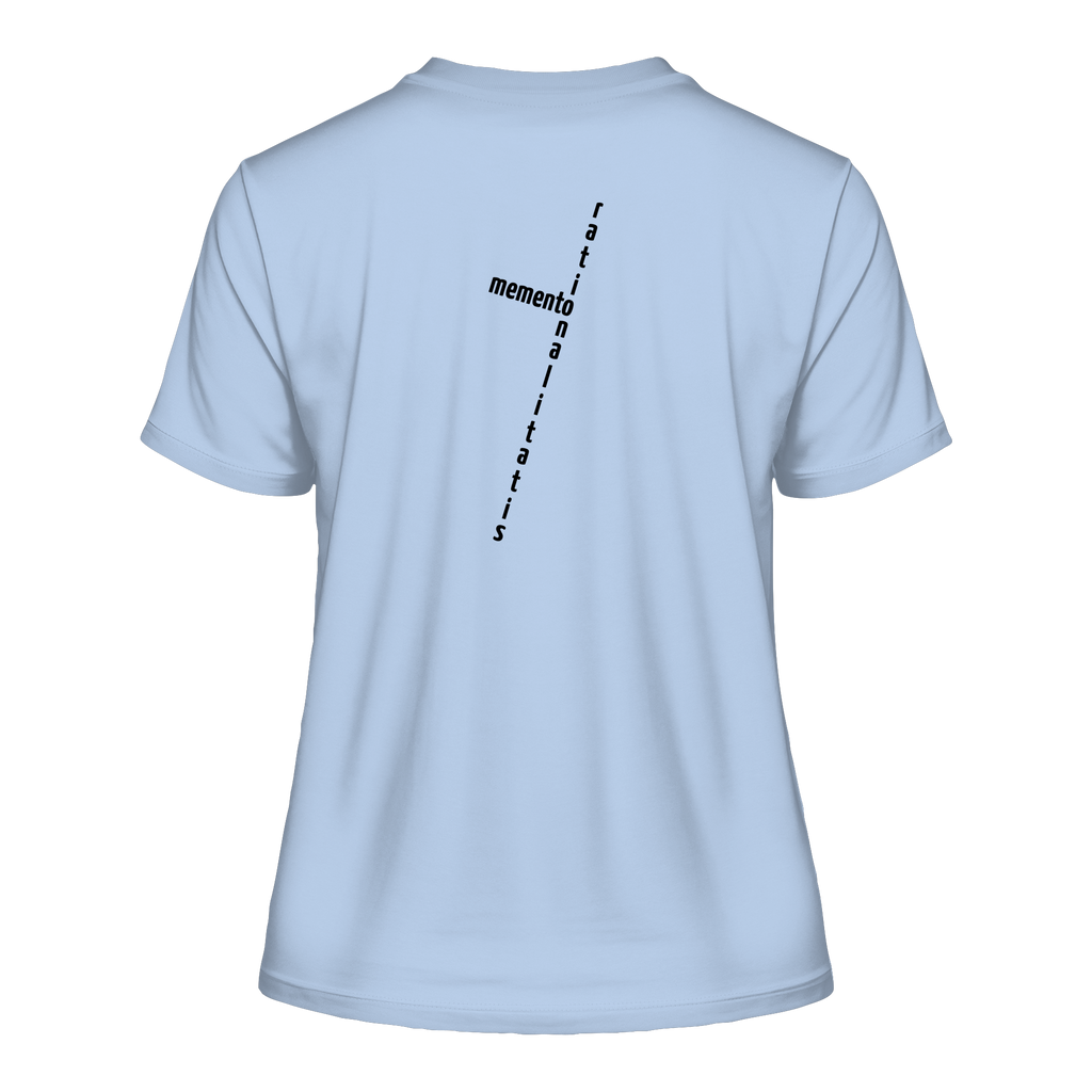 BLACK BACK (K2) - Fitted Ladies Organic Shirt