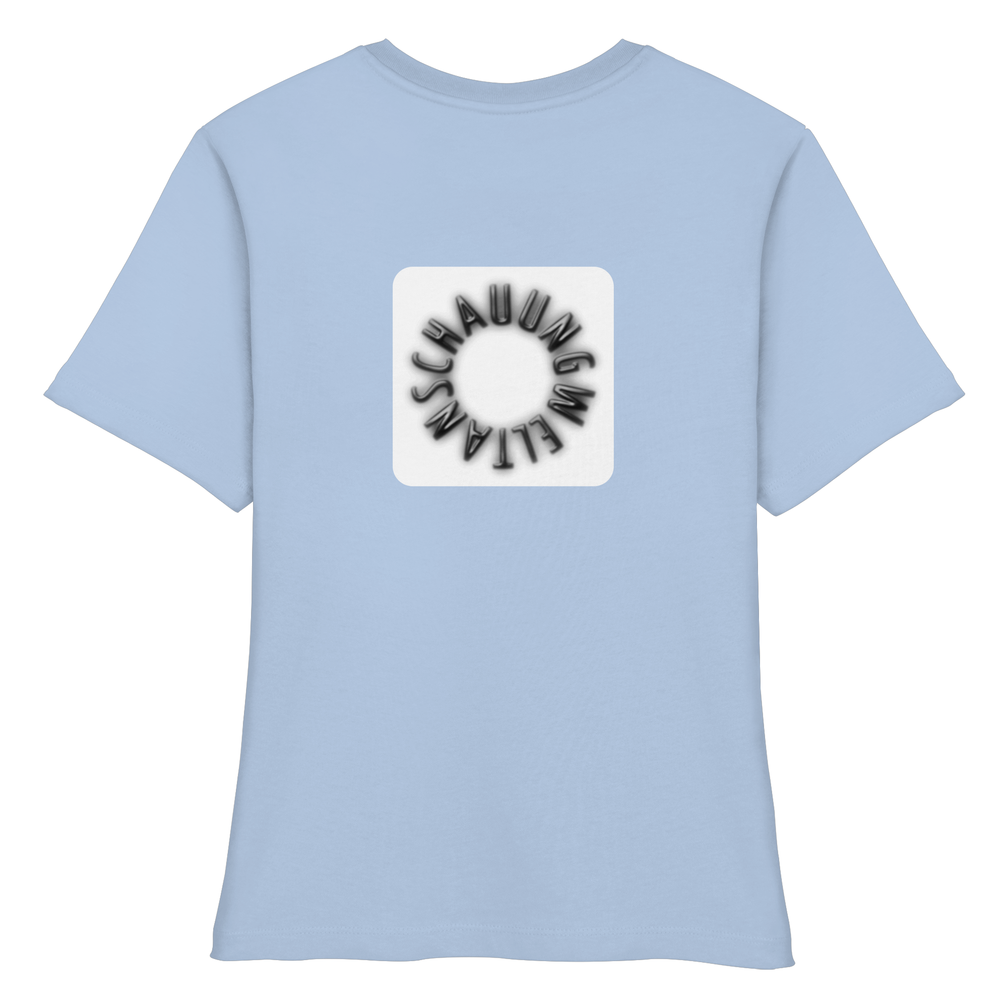 BLACK BACK (K5) - Fitted Ladies Organic Shirt