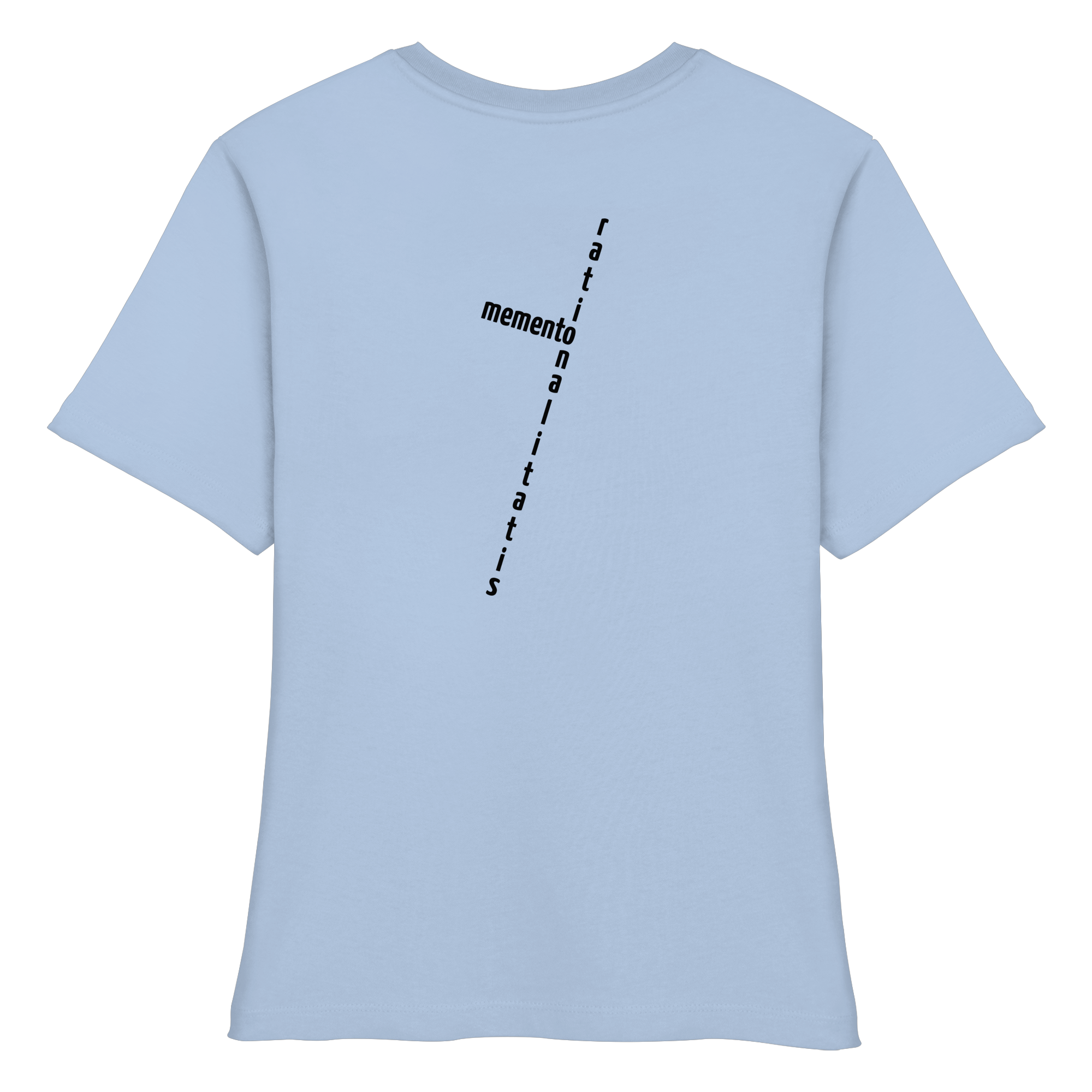 BLACK BACK (K2) - Fitted Ladies Organic Shirt