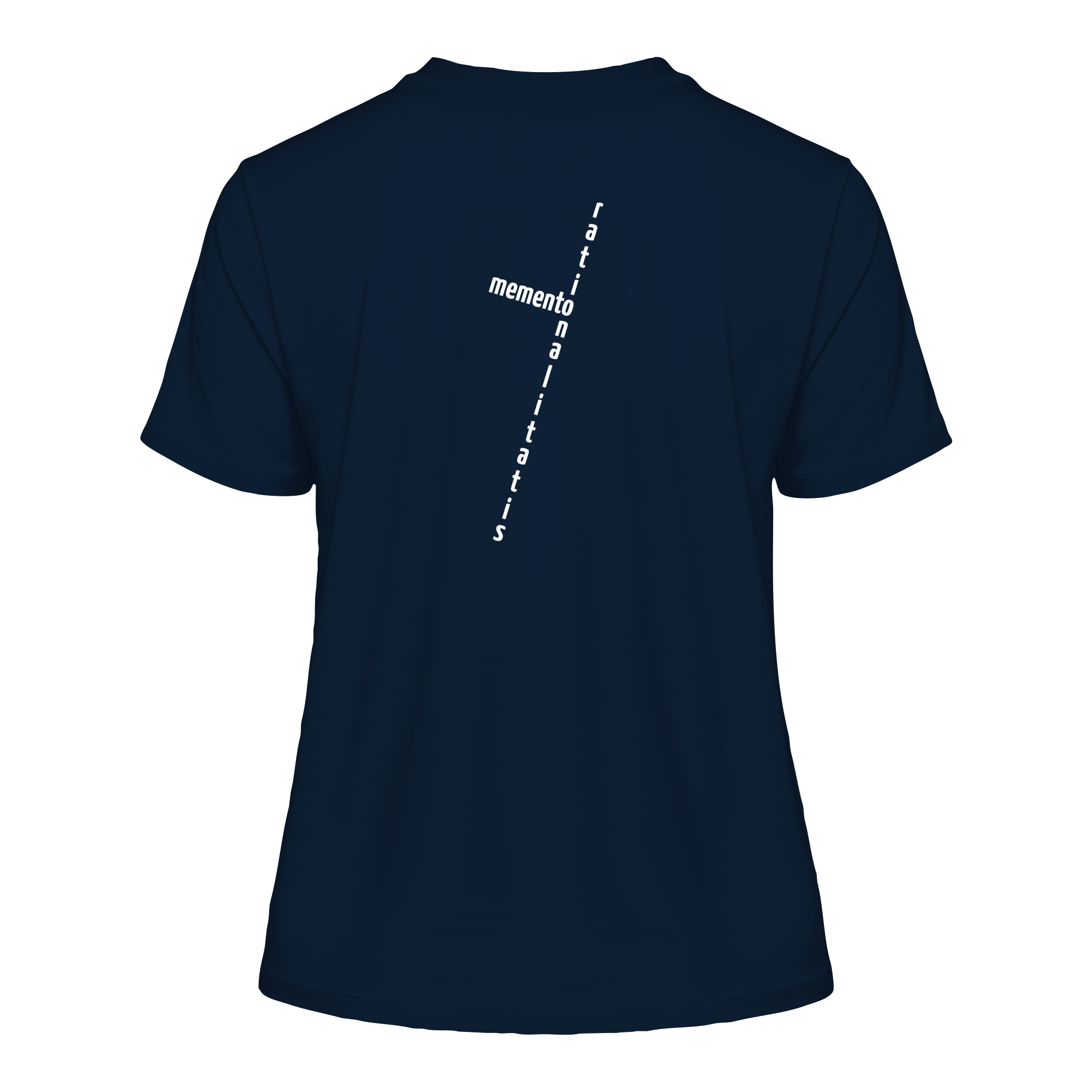 WHITE BACK (K2) - Fitted Ladies Organic Shirt