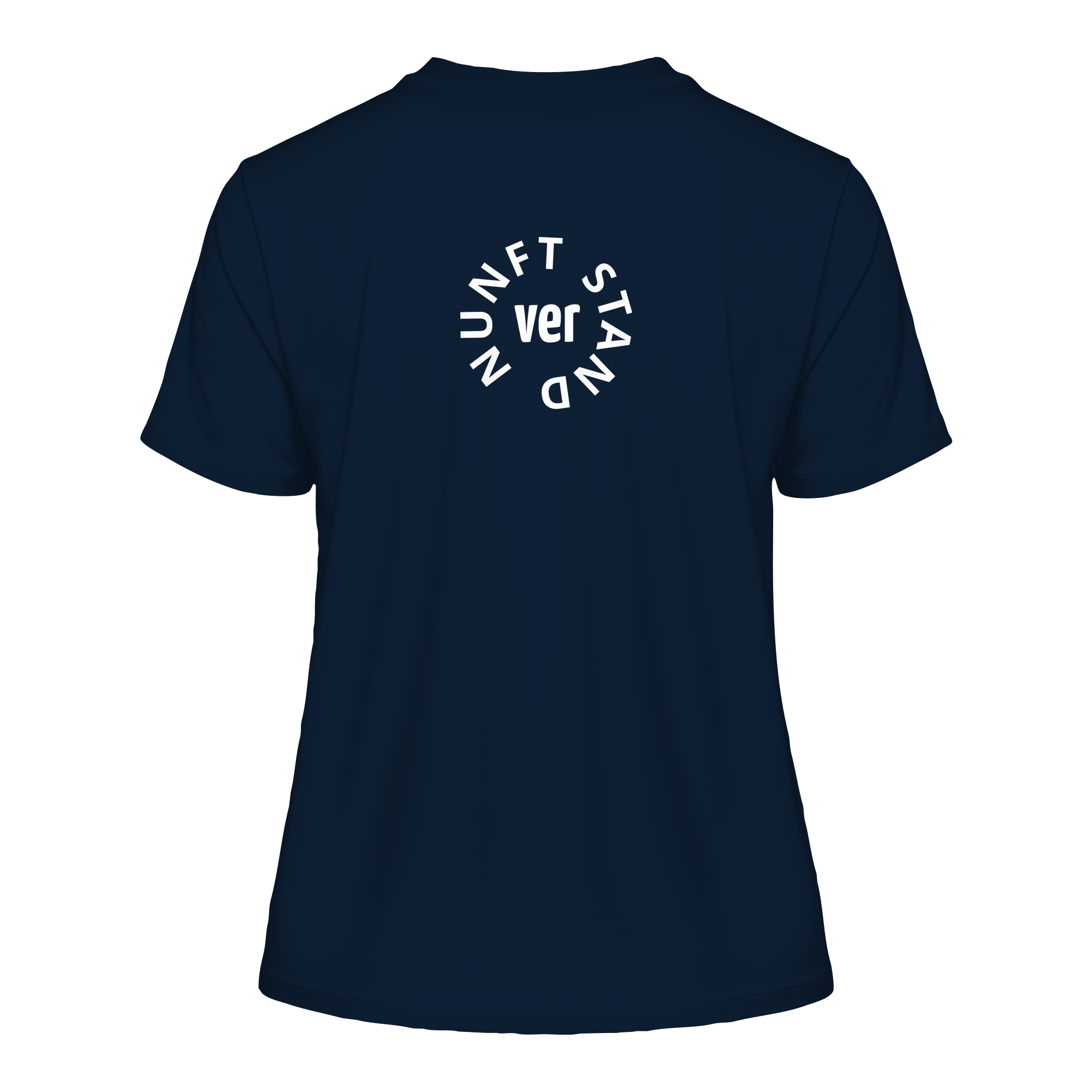 WHITE BACK (K4) - Fitted Ladies Organic Shirt