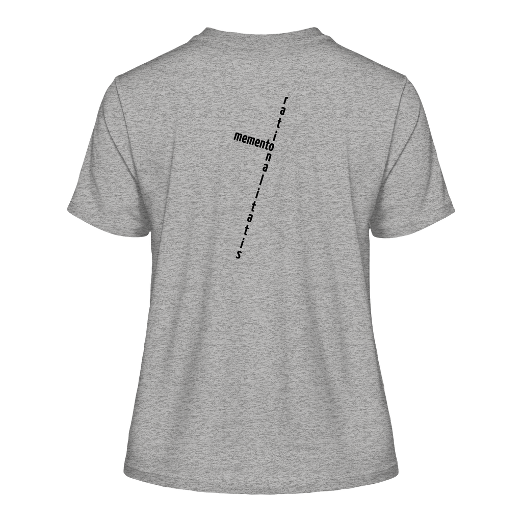 BLACK BACK (K2) - Fitted Ladies Organic Shirt