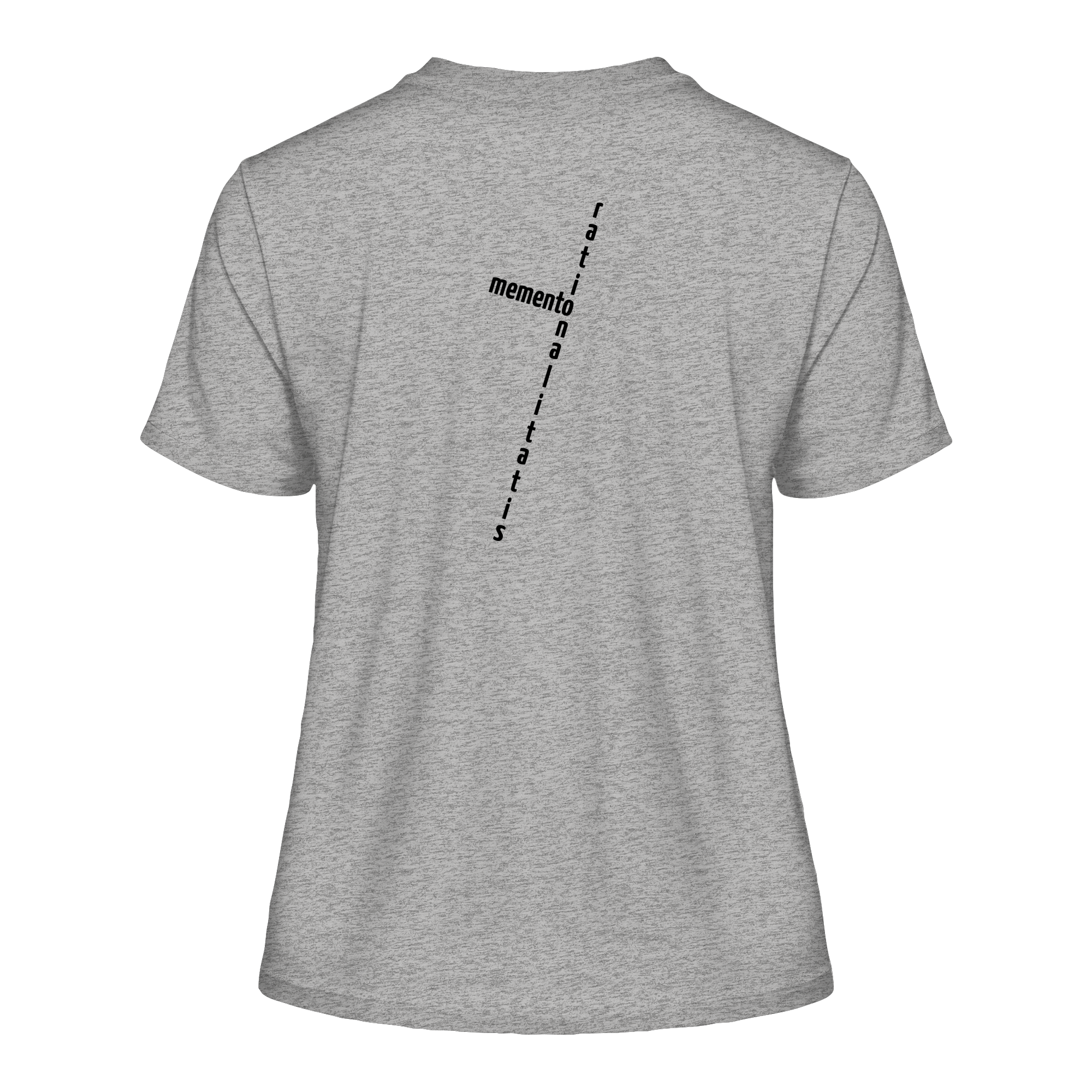 BLACK BACK (K2) - Fitted Ladies Organic Shirt