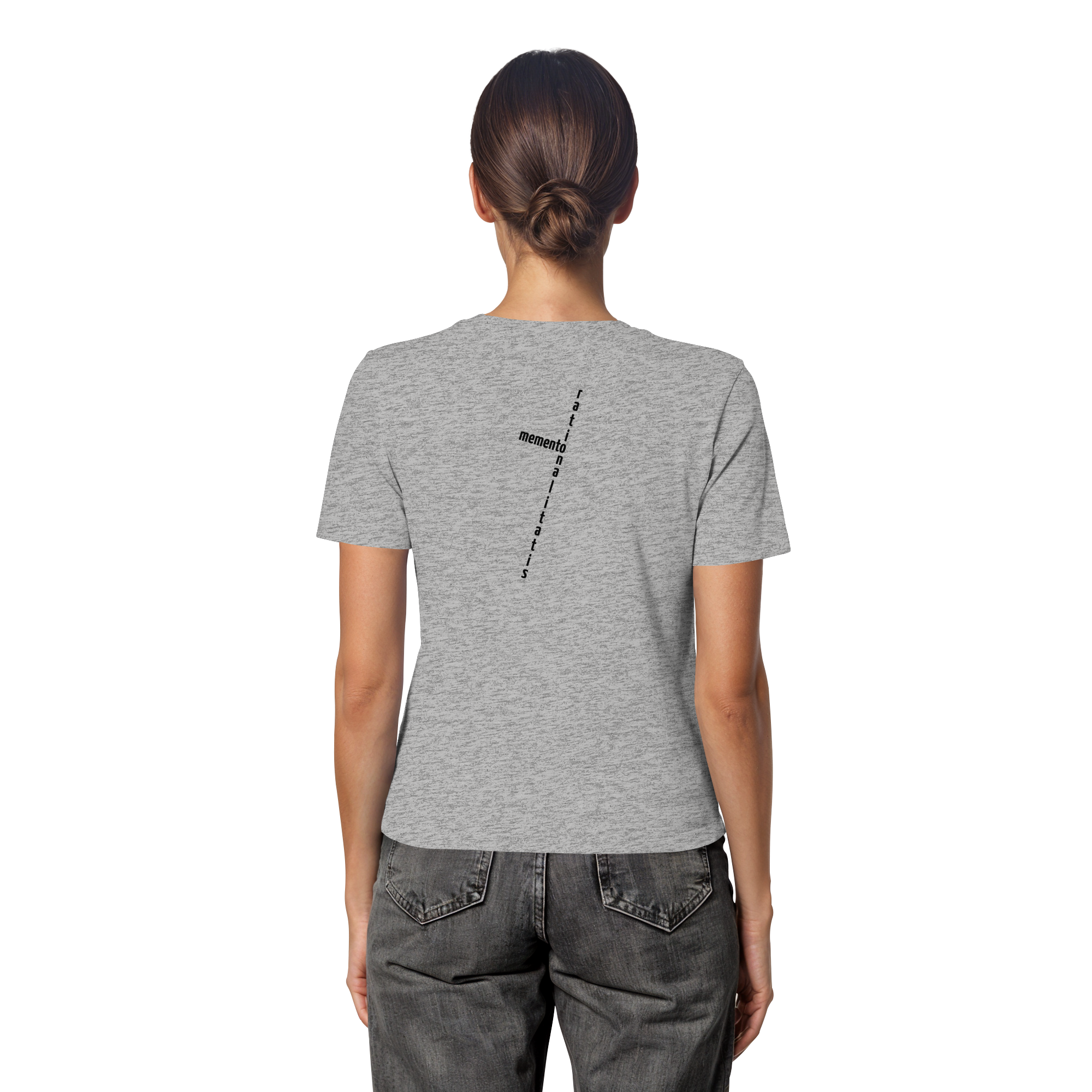 BLACK BACK (K2) - Fitted Ladies Organic Shirt