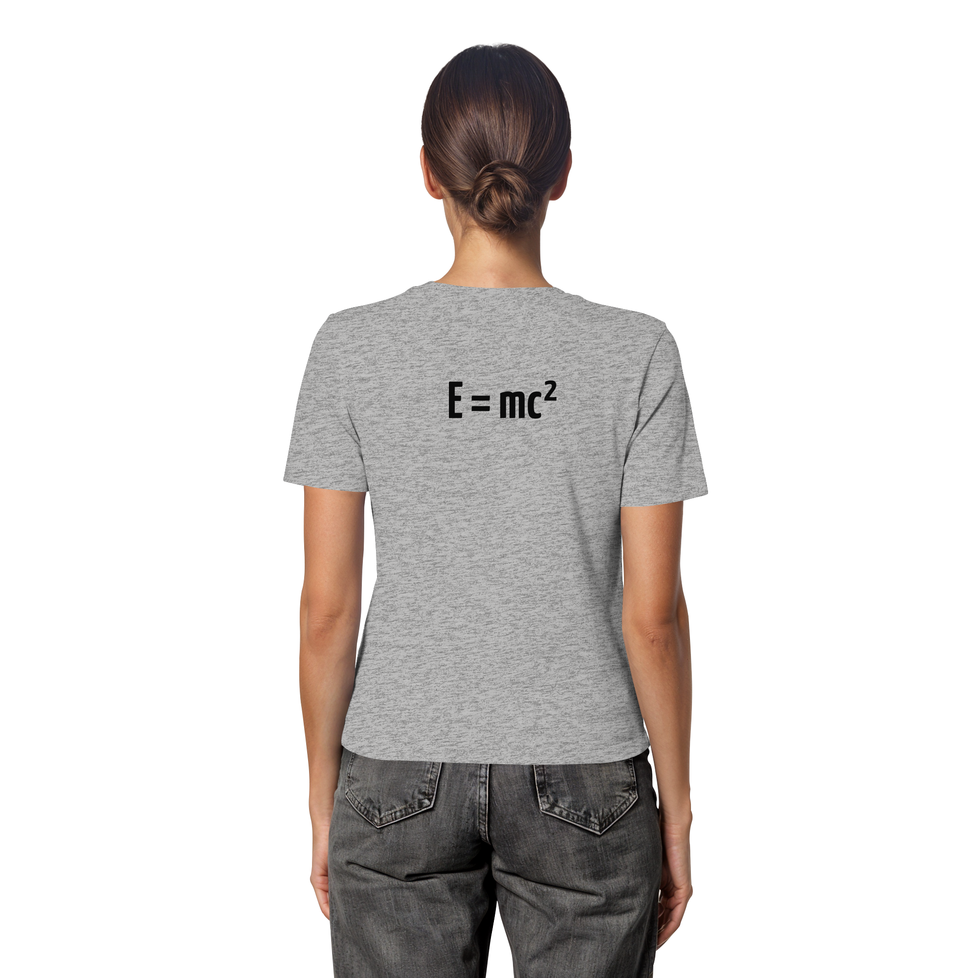 BLACK BACK (K3) - Fitted Ladies Organic Shirt