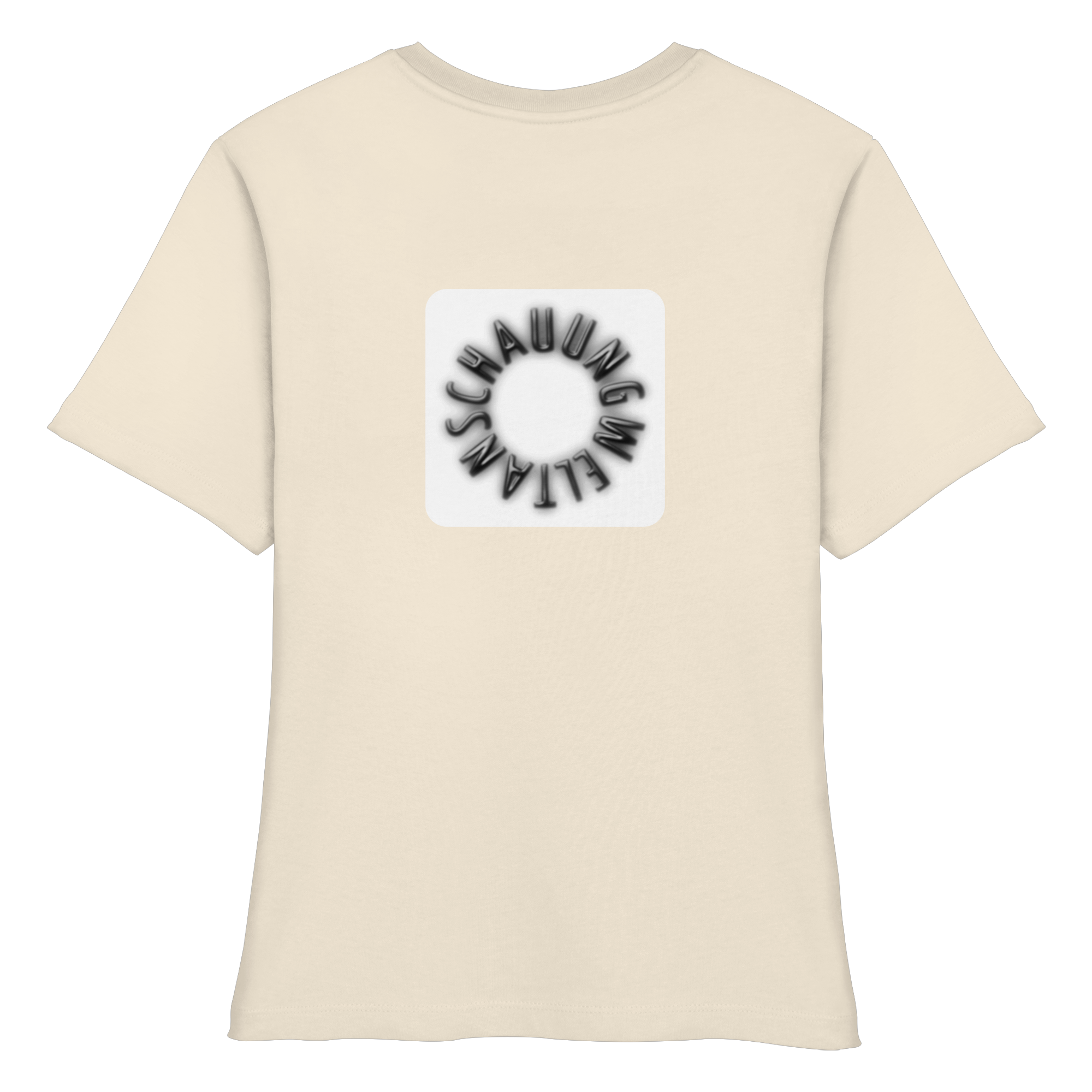 BLACK BACK (K5) - Fitted Ladies Organic Shirt