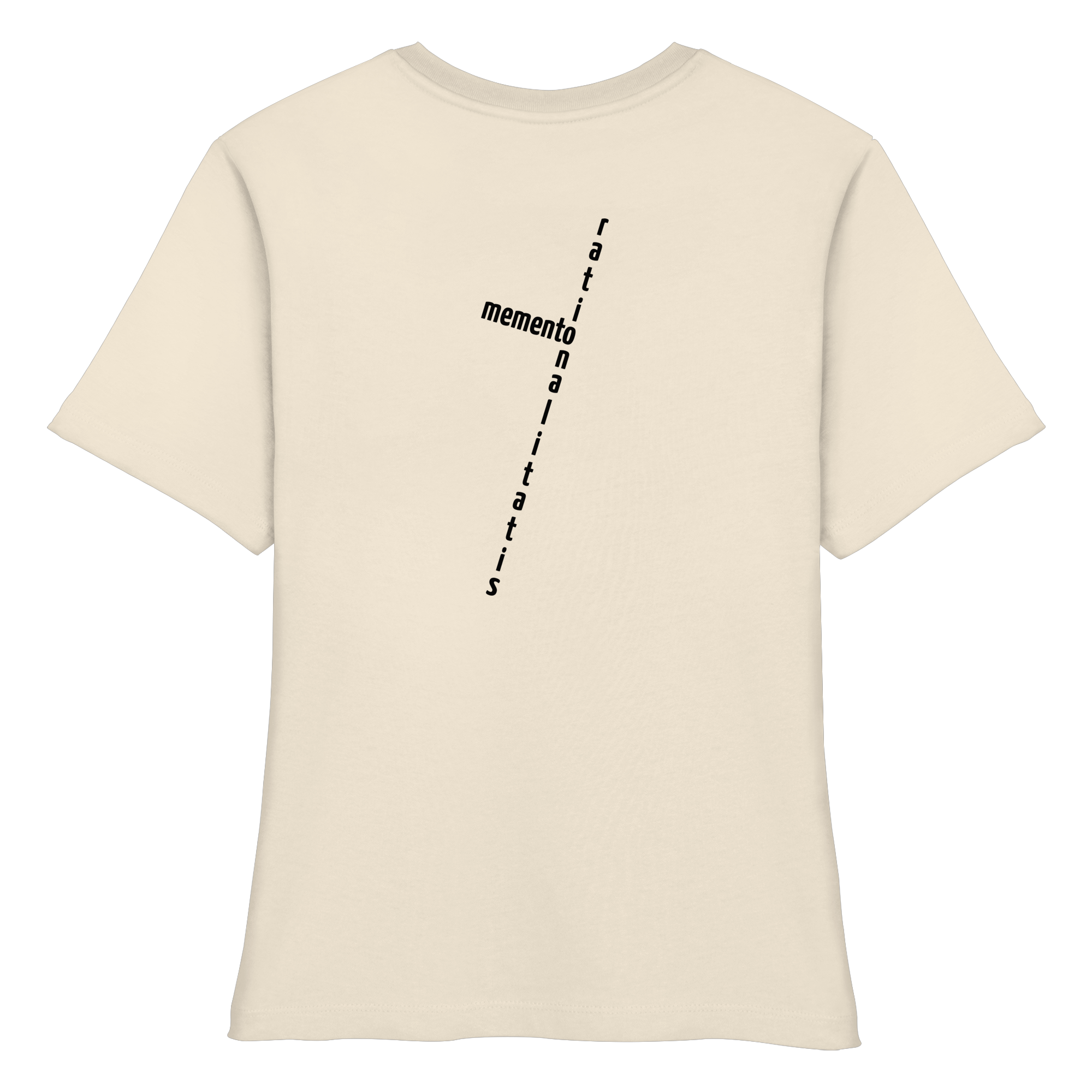 BLACK BACK (K2) - Fitted Ladies Organic Shirt