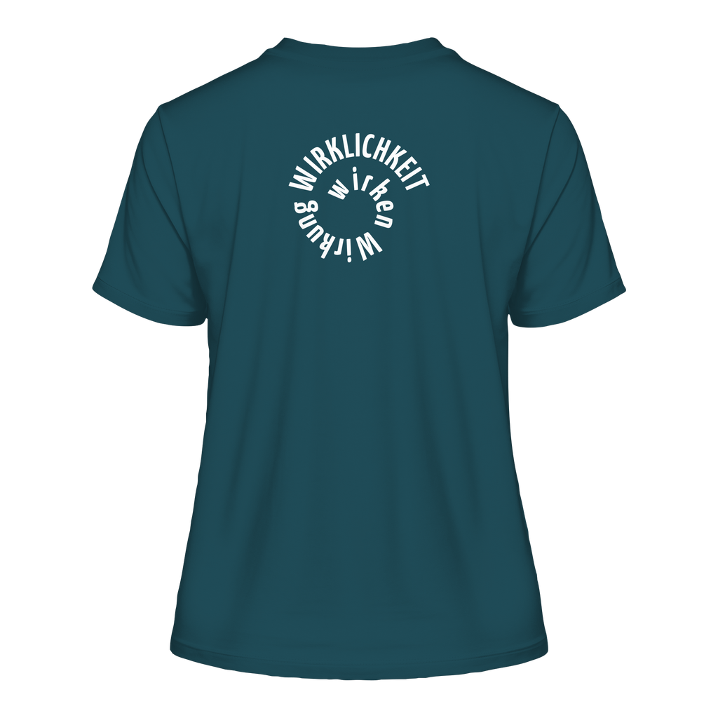 WHITE BACK - Fitted Ladies Shirt