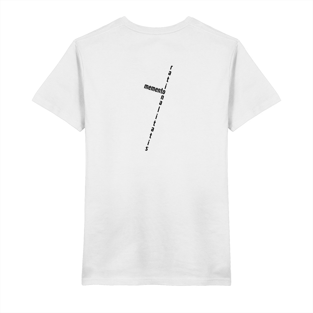 BLACK BACK (K2) - Mens Organic V-Neck Shirt