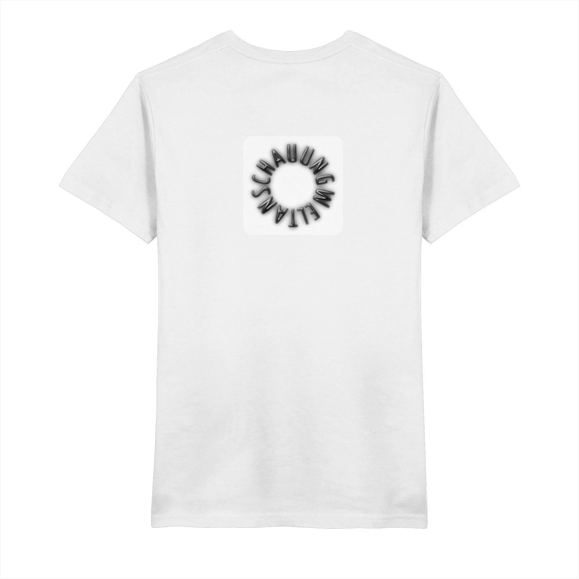 BLACK BACK (K5) - Mens Organic V-Neck Shirt