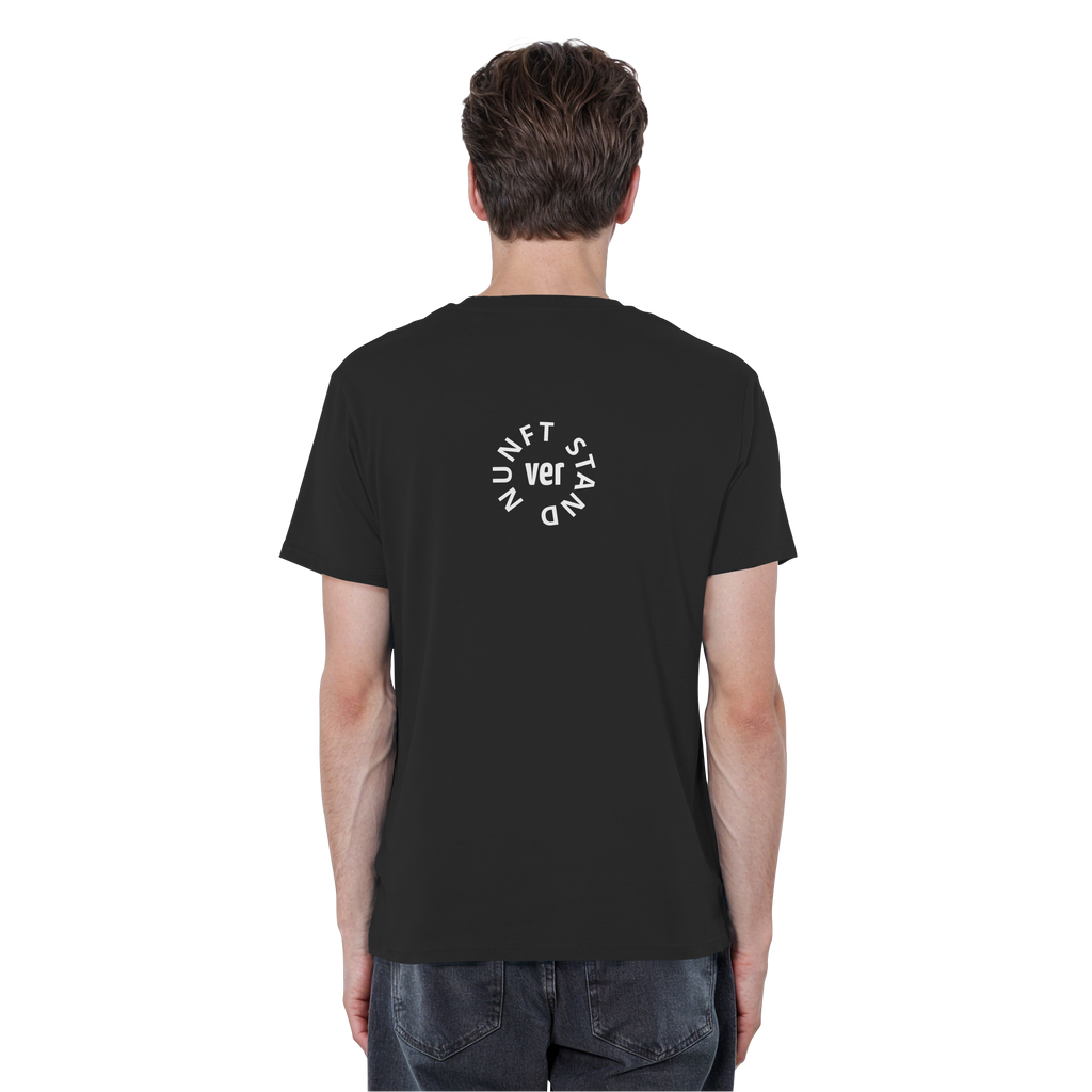 WHITE BACK (K4) - Organic Basic Shirt