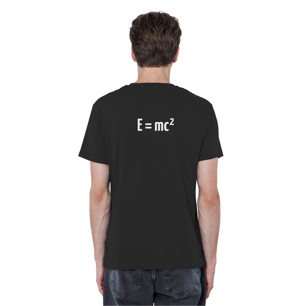 WHITE BACK (K3) - Organic Basic Shirt