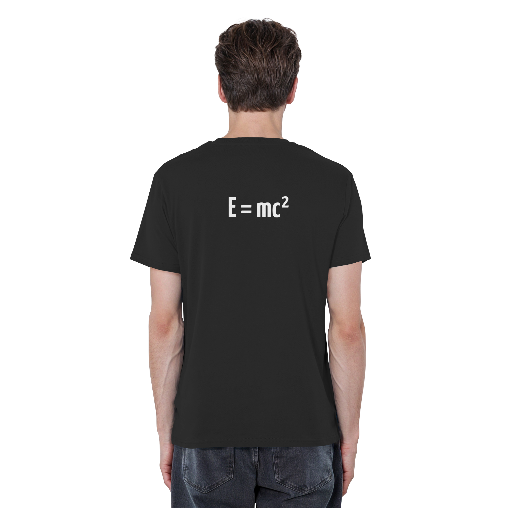 WHITE BACK (K3) - Organic Basic Shirt