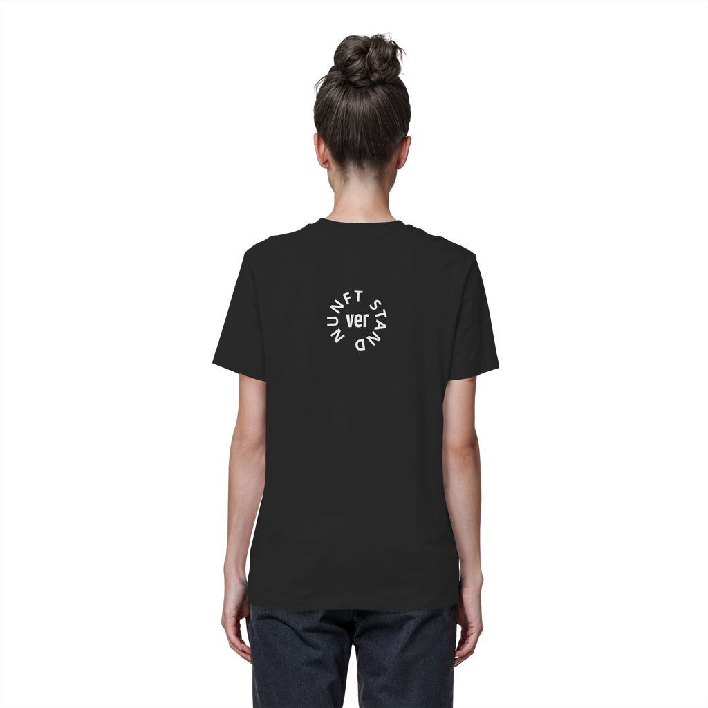 WHITE BACK (K4) - Organic Basic Shirt