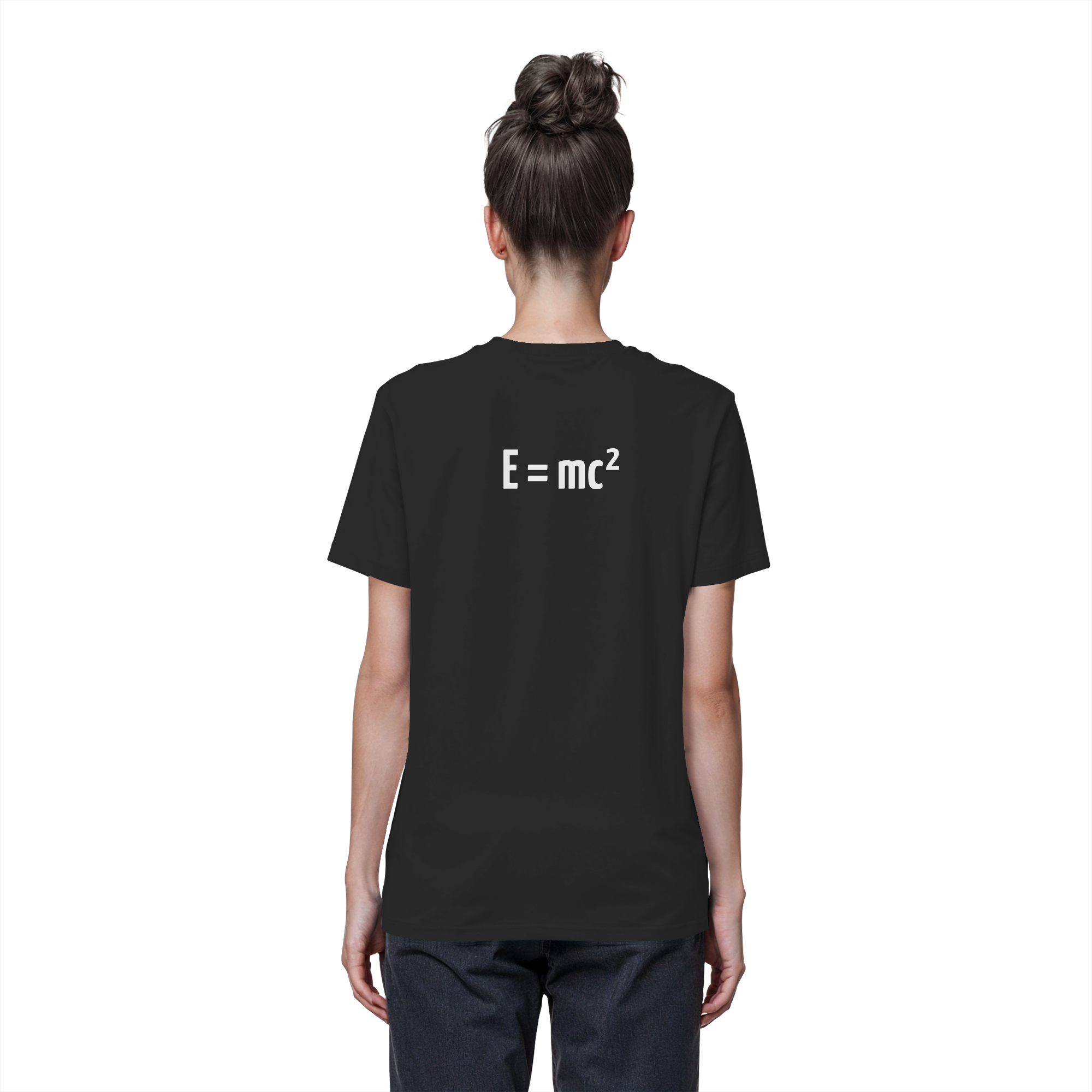 WHITE BACK (K3) - Organic Basic Shirt