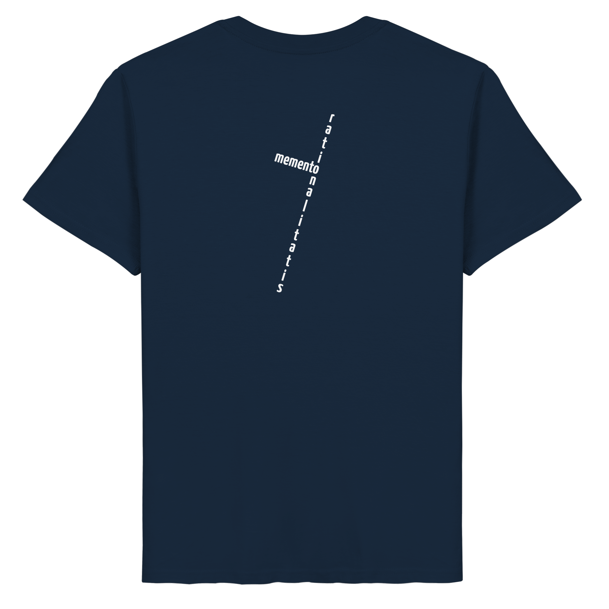 WHITE BACK (K2) - Organic Basic Shirt