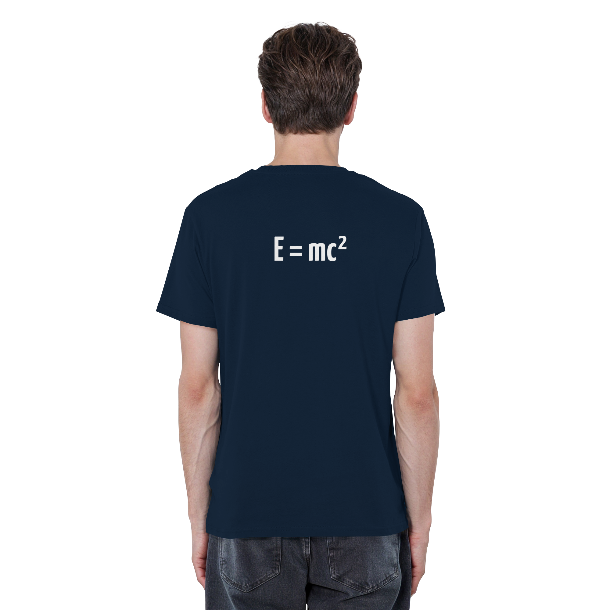 WHITE BACK (K3) - Organic Basic Shirt