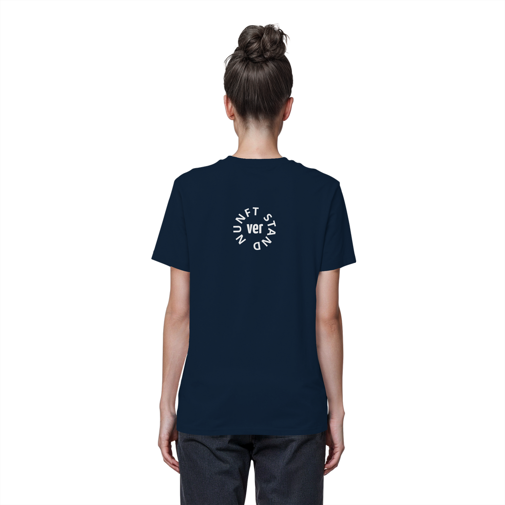 WHITE BACK (K4) - Organic Basic Shirt