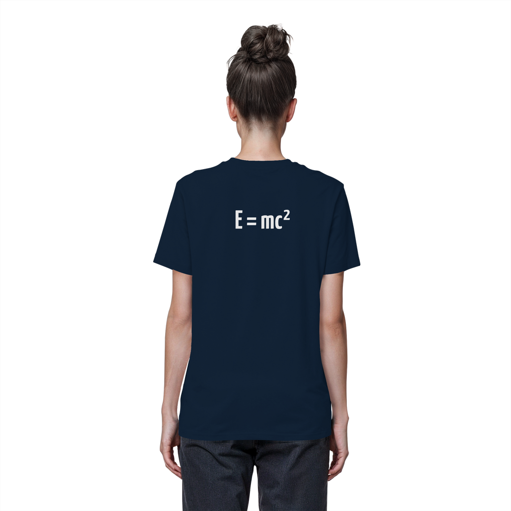 WHITE BACK (K3) - Organic Basic Shirt