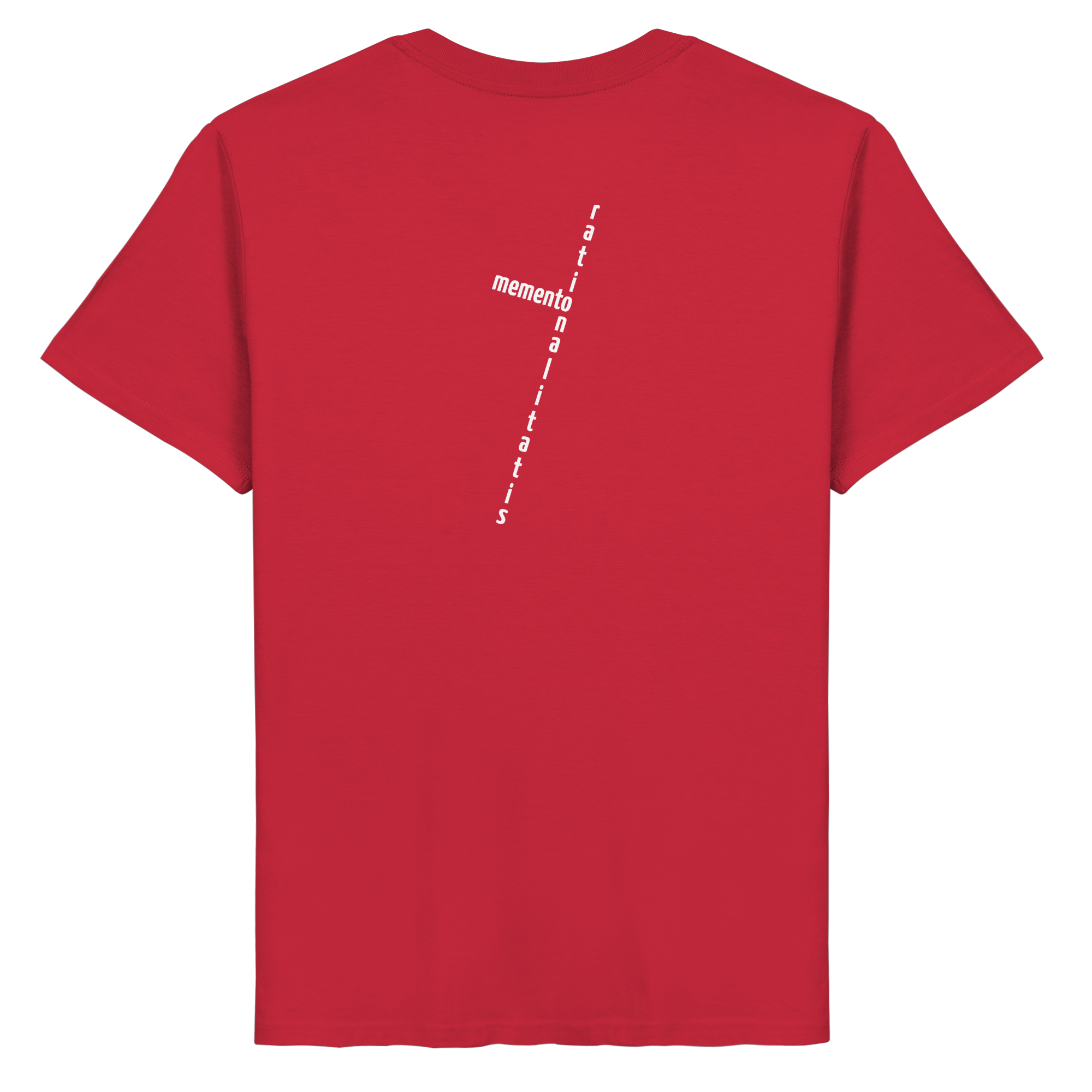 WHITE BACK (K2) - Organic Basic Shirt