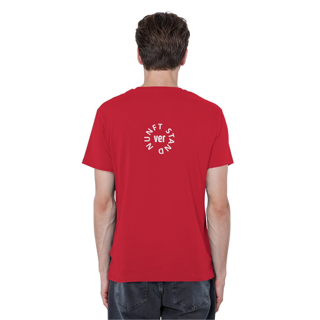 WHITE BACK (K4) - Organic Basic Shirt
