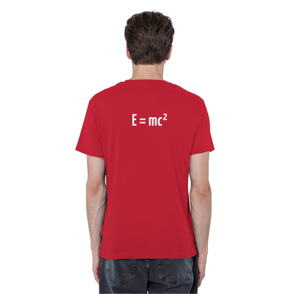 WHITE BACK (K3) - Organic Basic Shirt