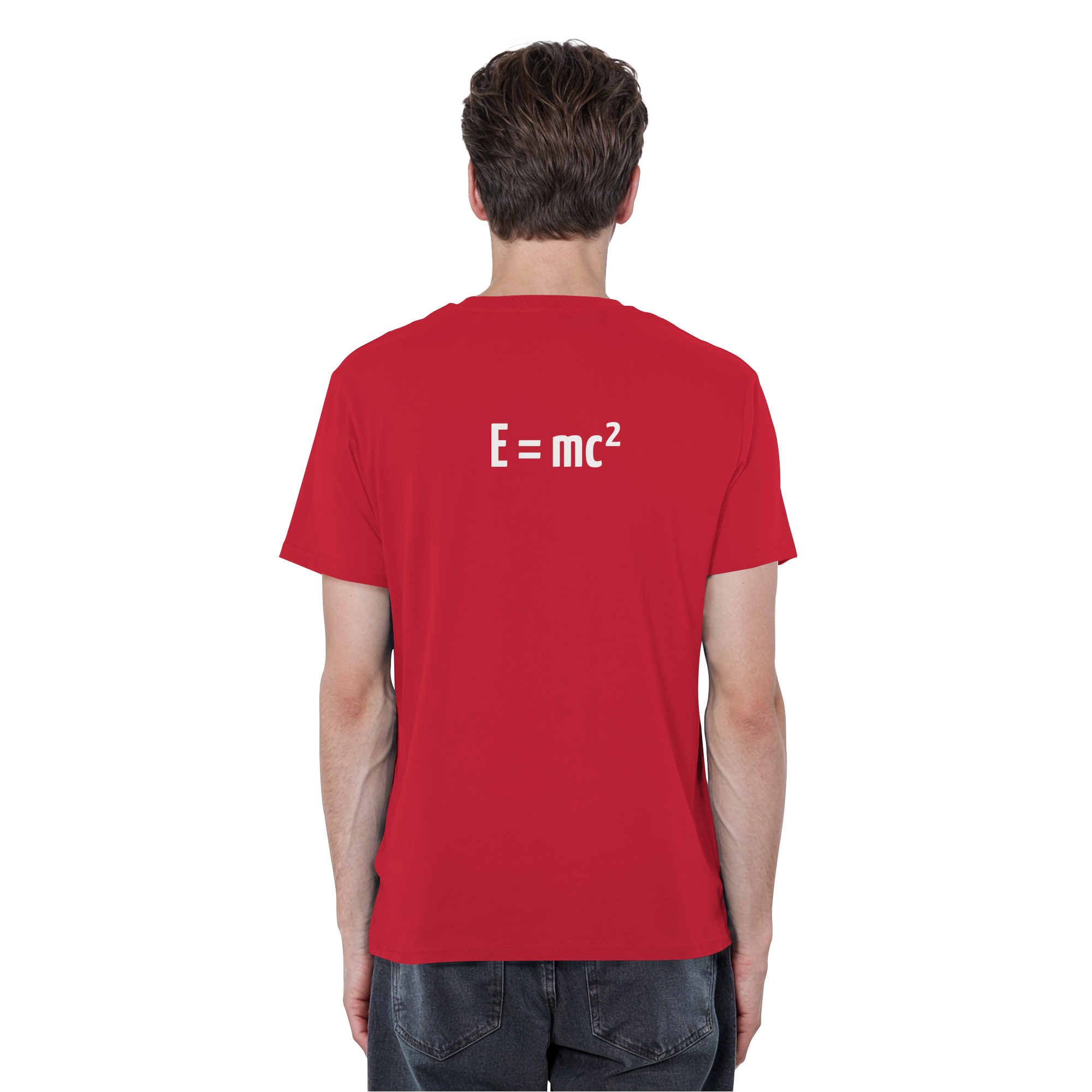 WHITE BACK (K3) - Organic Basic Shirt