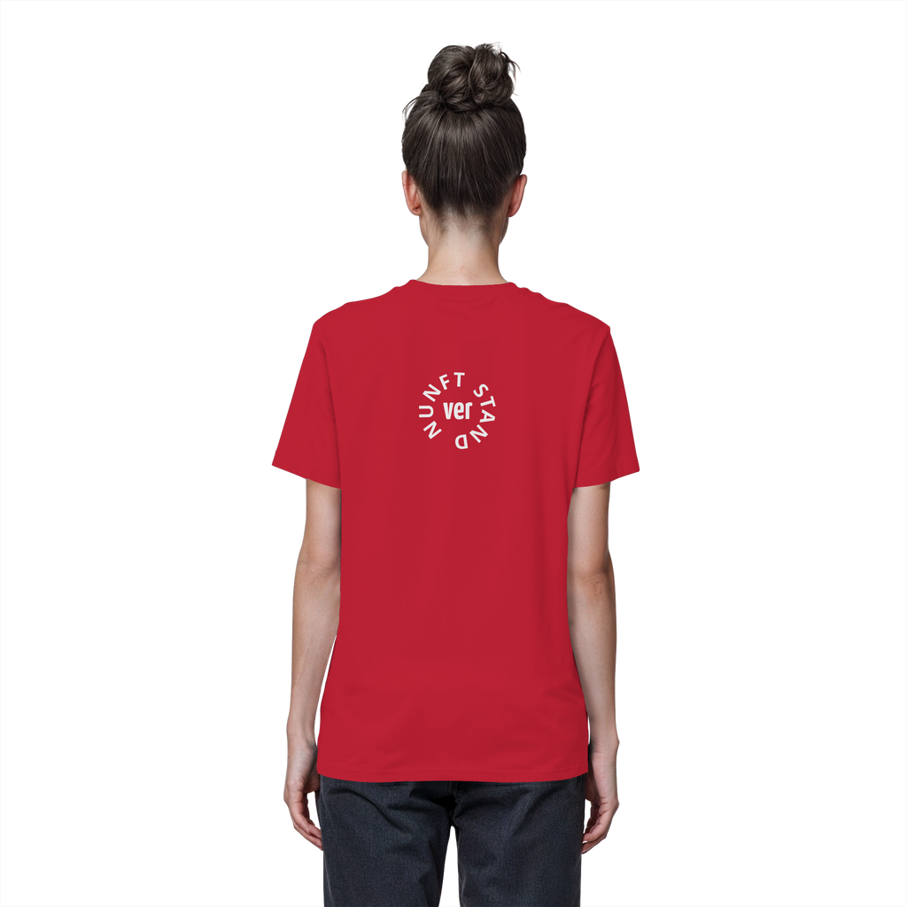 WHITE BACK (K4) - Organic Basic Shirt