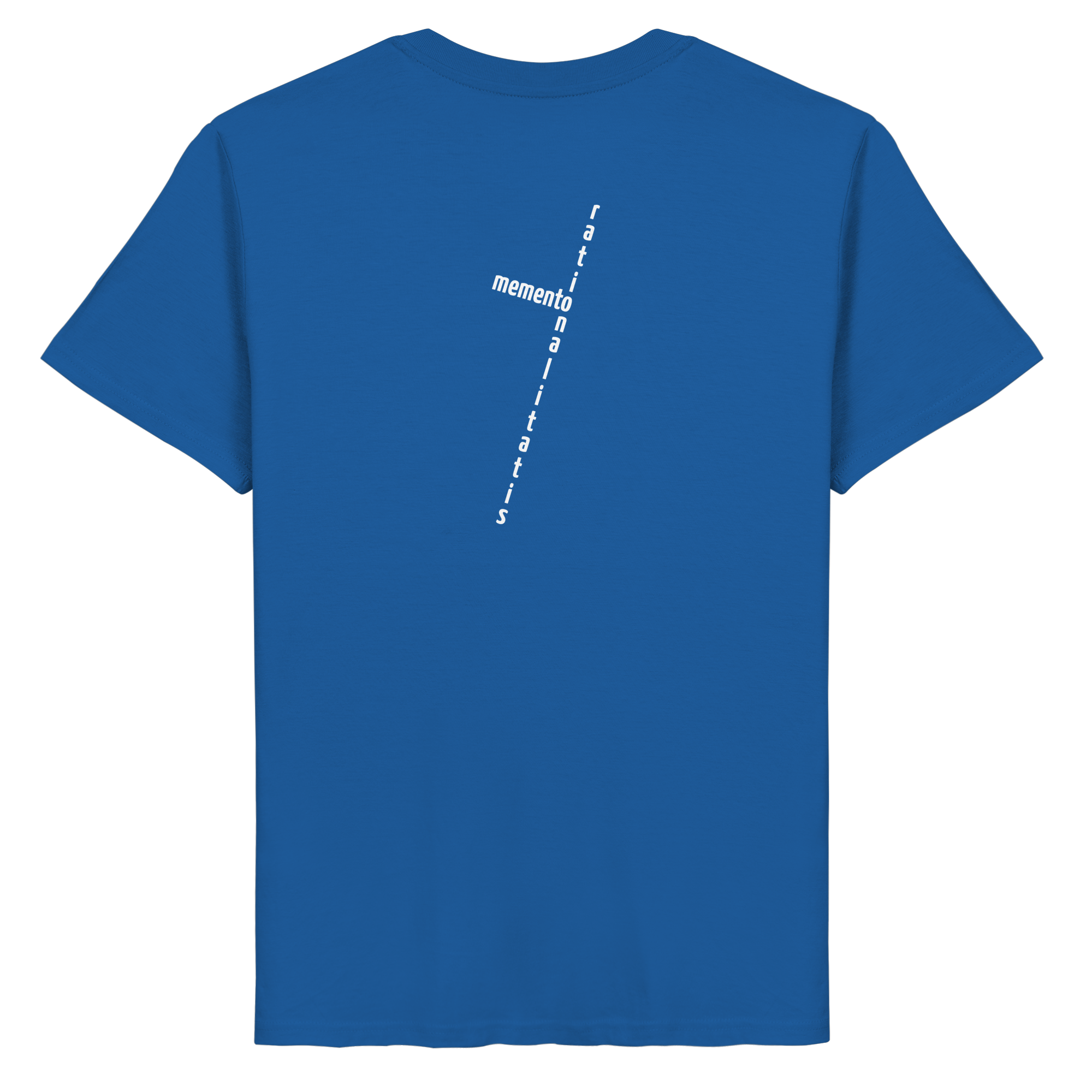 WHITE BACK (K2) - Organic Basic Shirt