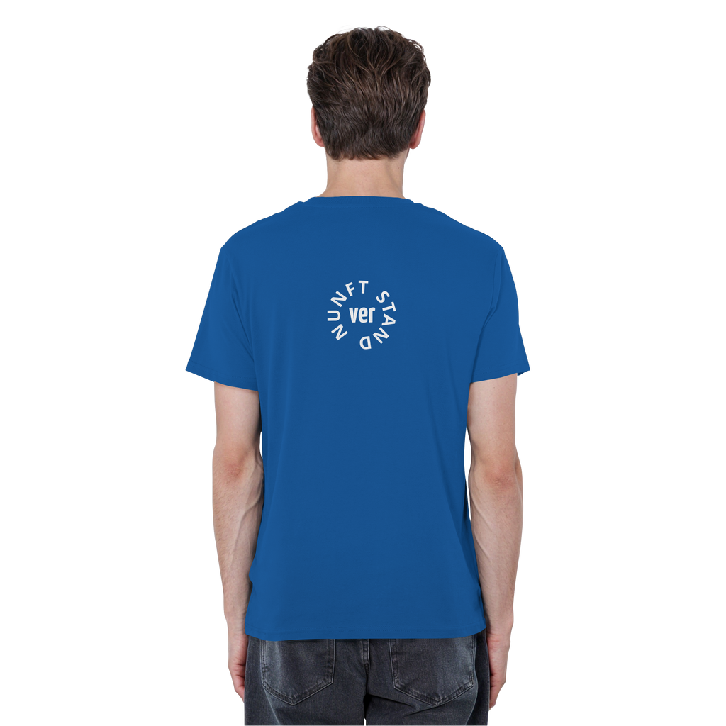 WHITE BACK (K4) - Organic Basic Shirt
