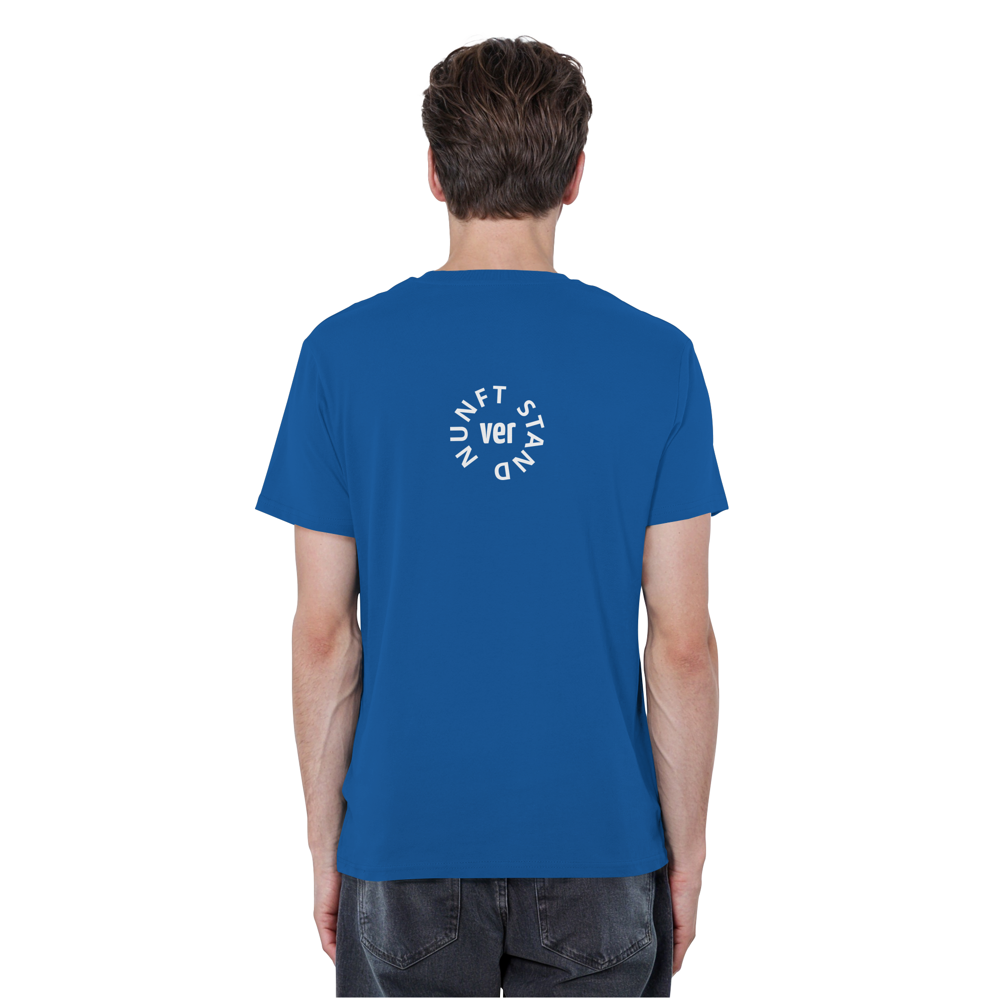 WHITE BACK (K4) - Organic Basic Shirt
