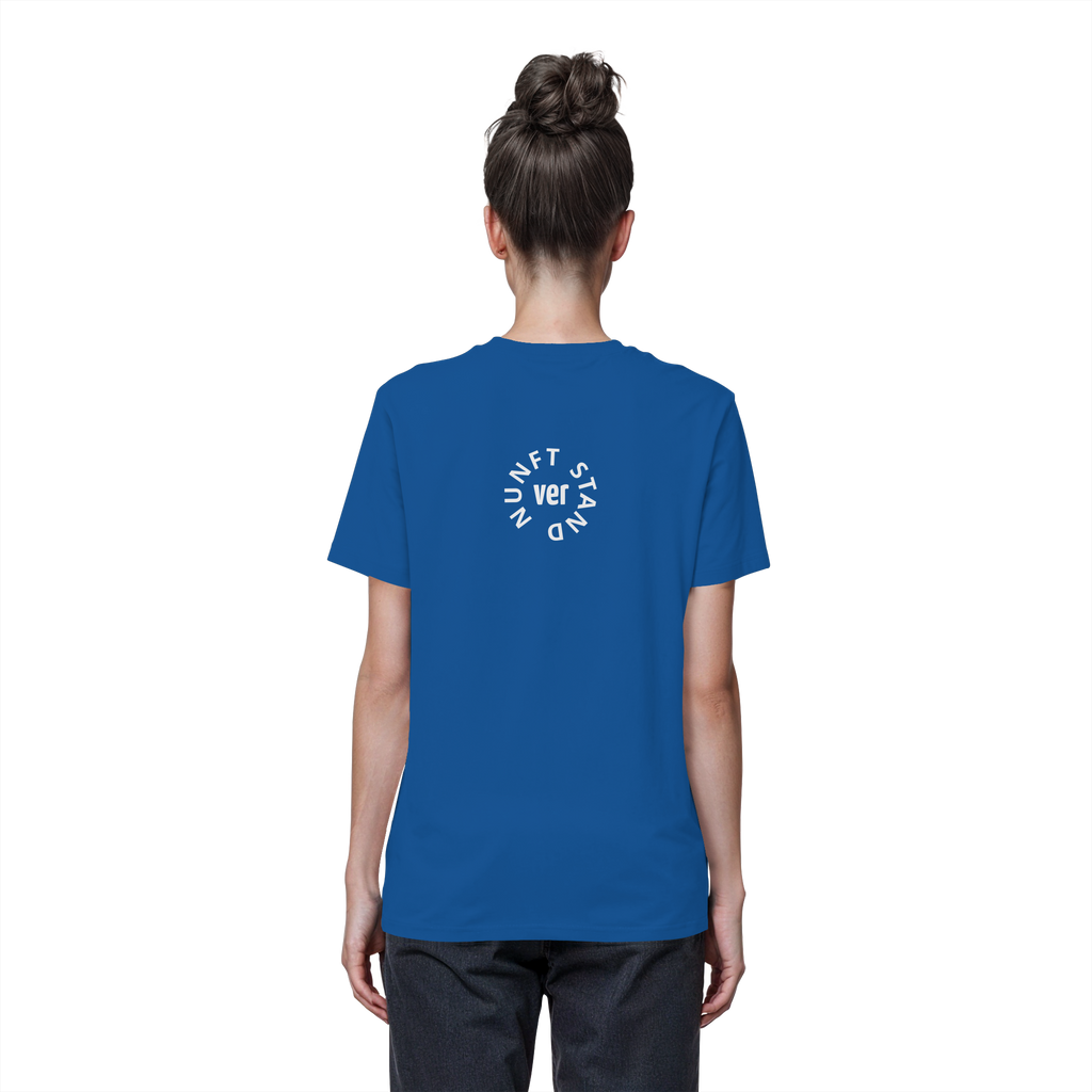 WHITE BACK (K4) - Organic Basic Shirt