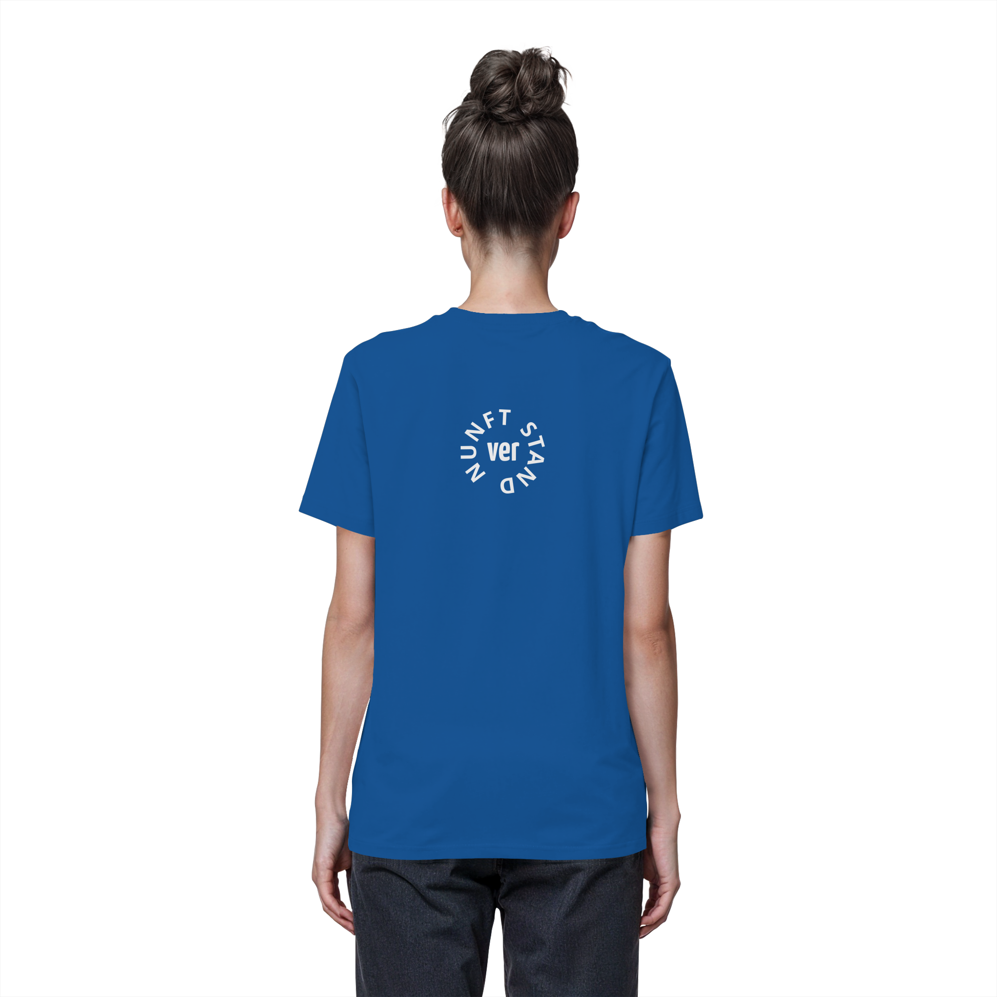 WHITE BACK (K4) - Organic Basic Shirt