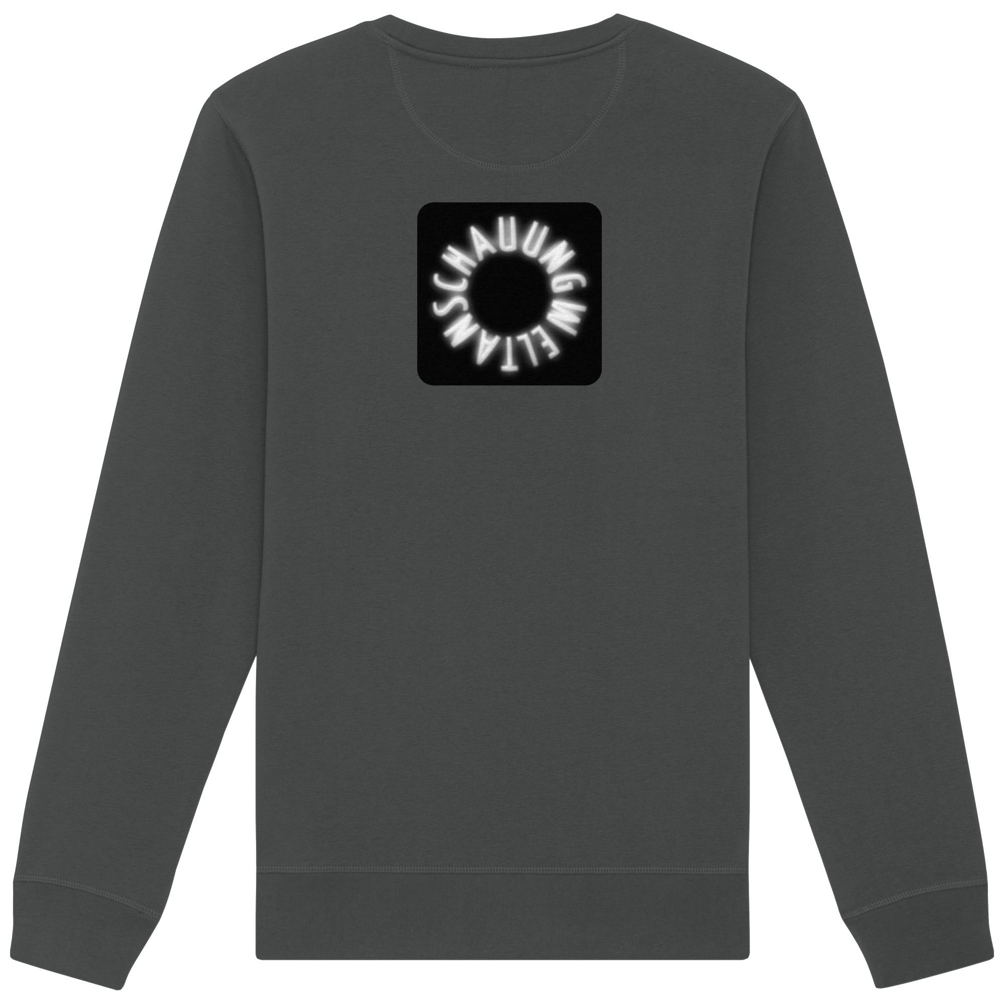 WHITE BACK (K5) - Organic Basic Unisex Sweatshirt