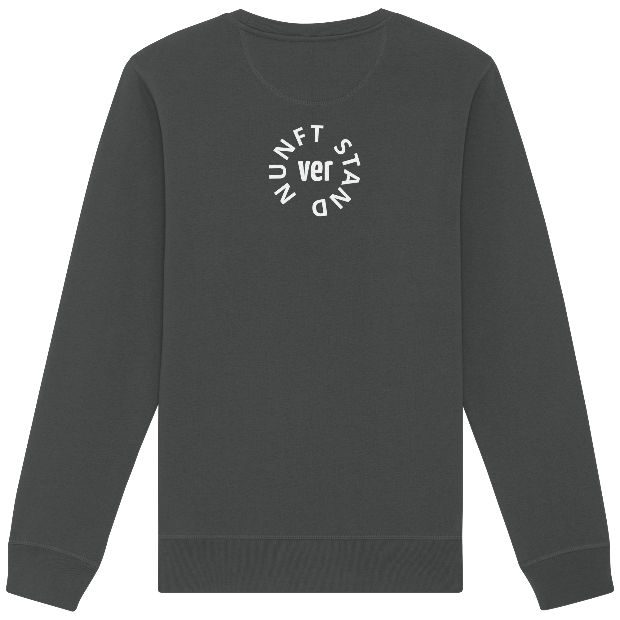 WHITE BACK (K4) - Organic Basic Unisex Sweatshirt