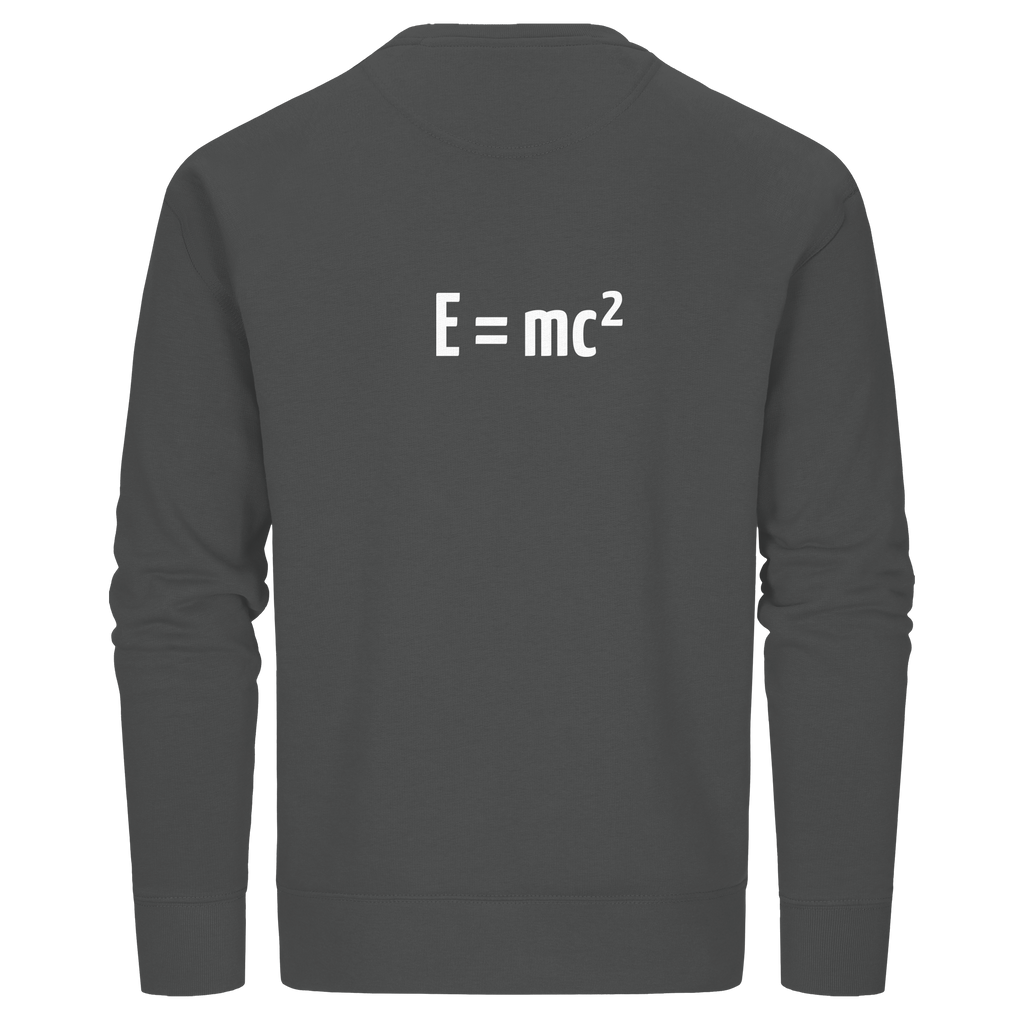 WHITE BACK (K3) - Organic Basic Unisex Sweatshirt