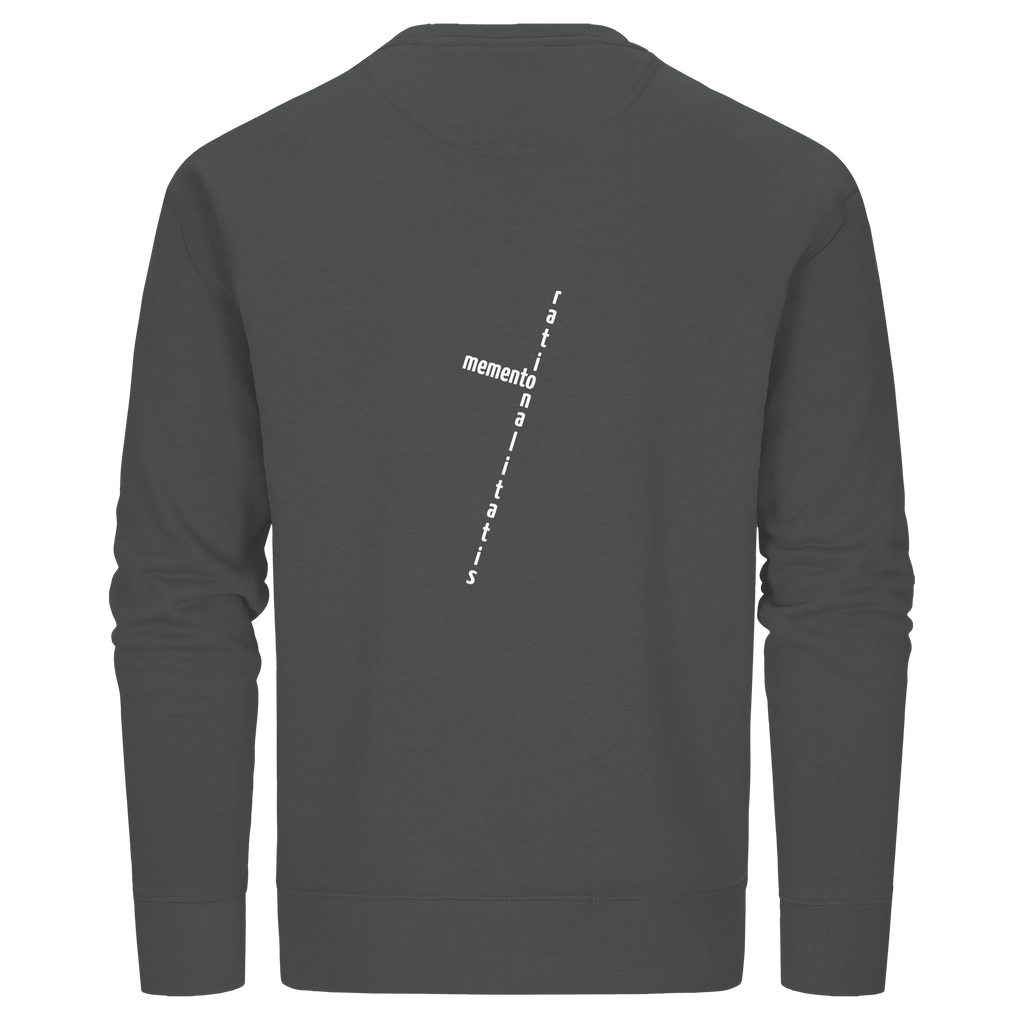 WHITE BACK (K2) - Organic Basic Unisex Sweatshirt