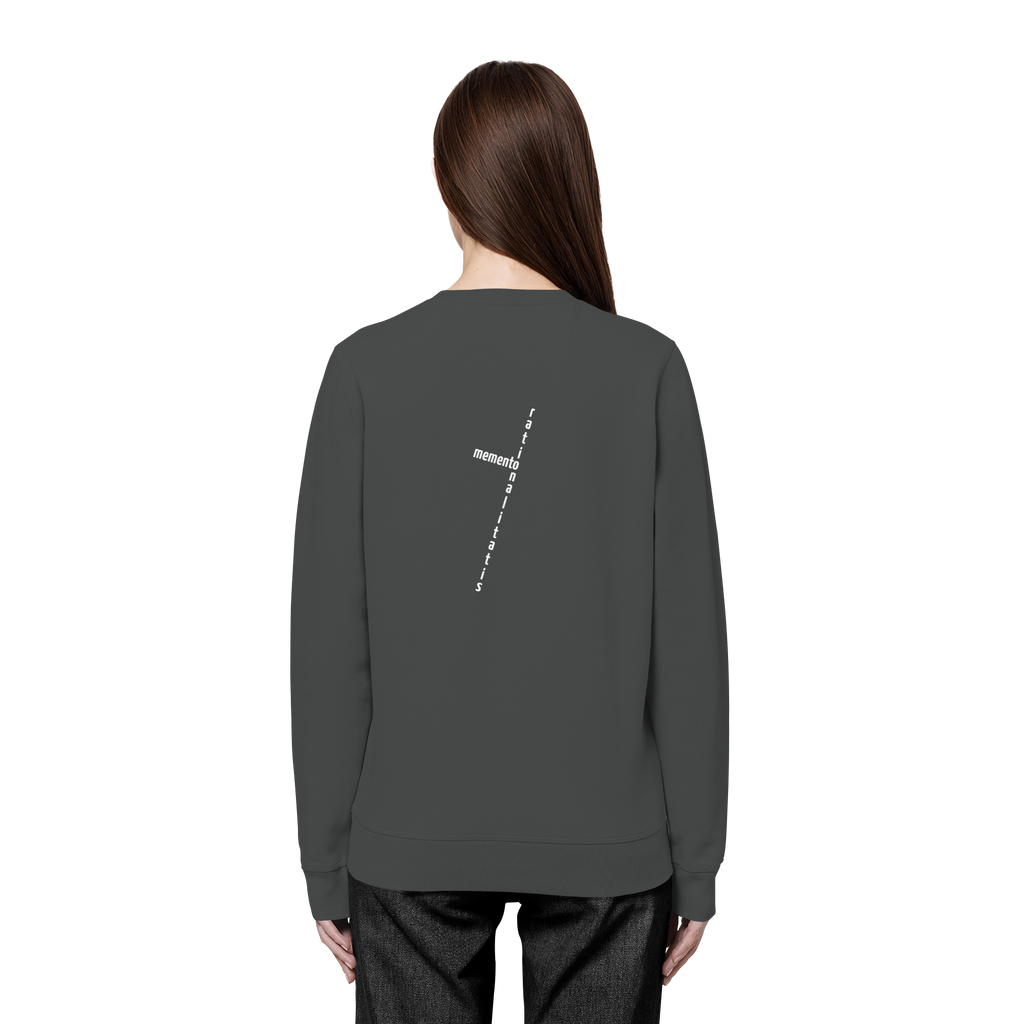 WHITE BACK (K2) - Organic Basic Unisex Sweatshirt