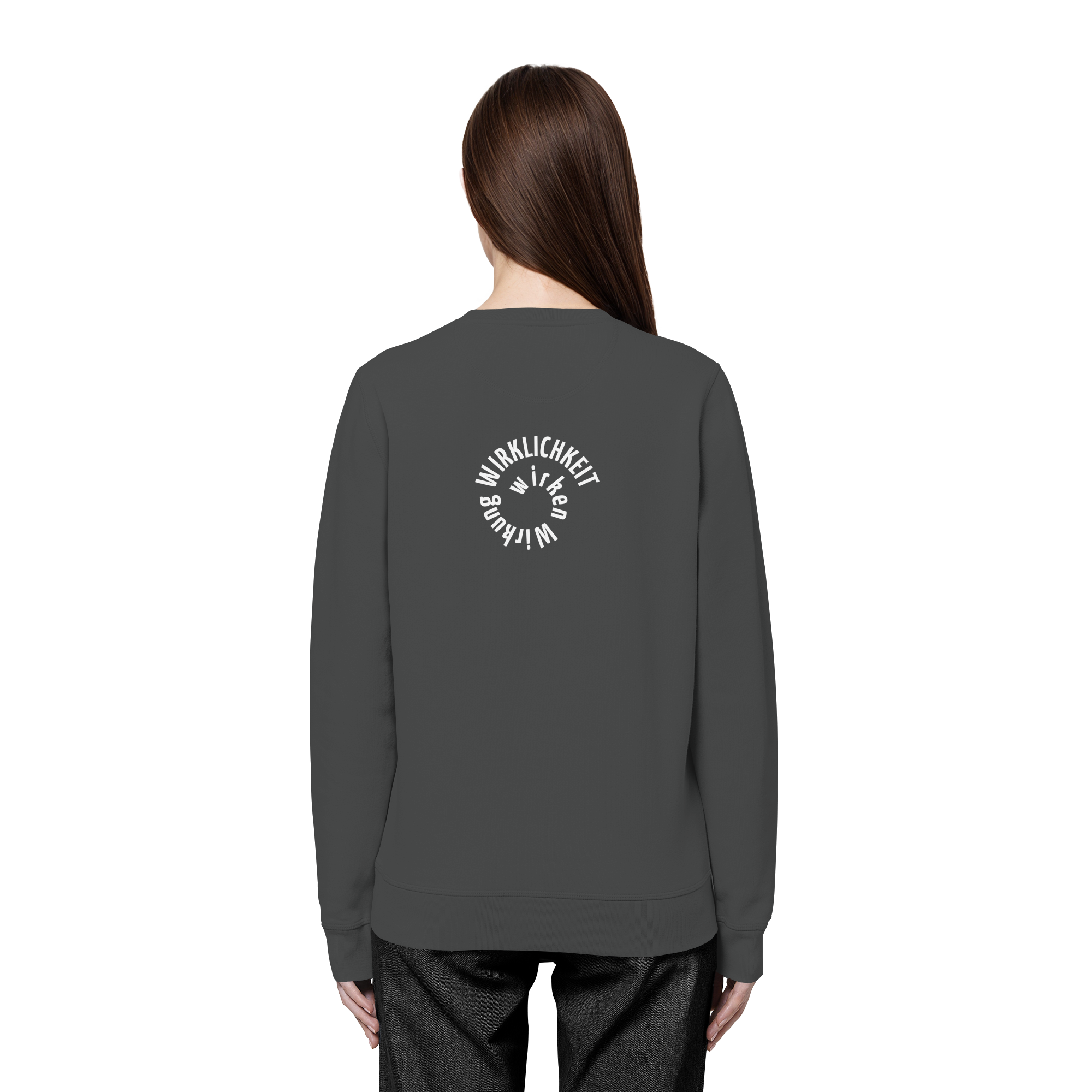 WHITE BACK - Basic Unisex Sweatshirt