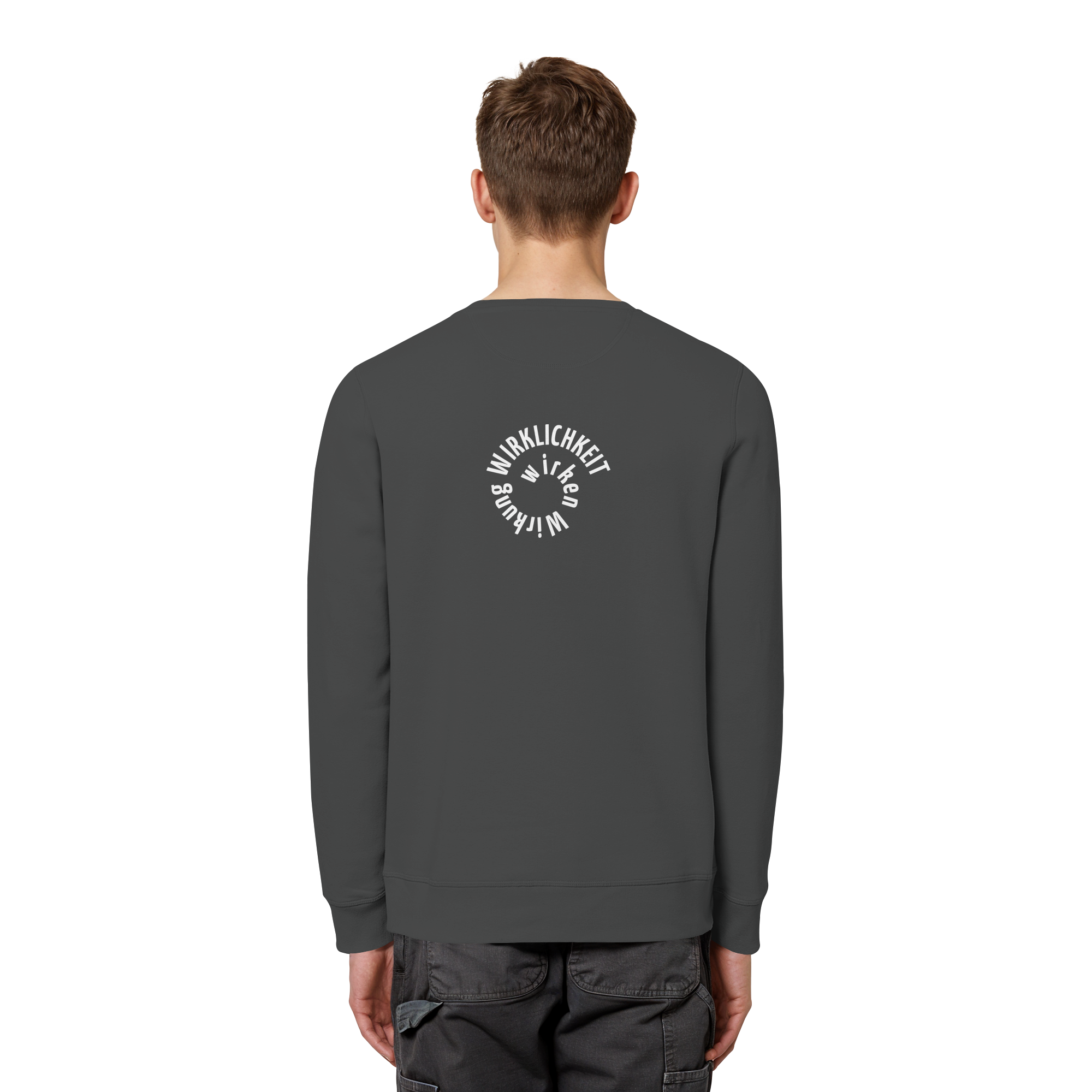 WHITE BACK - Basic Unisex Sweatshirt